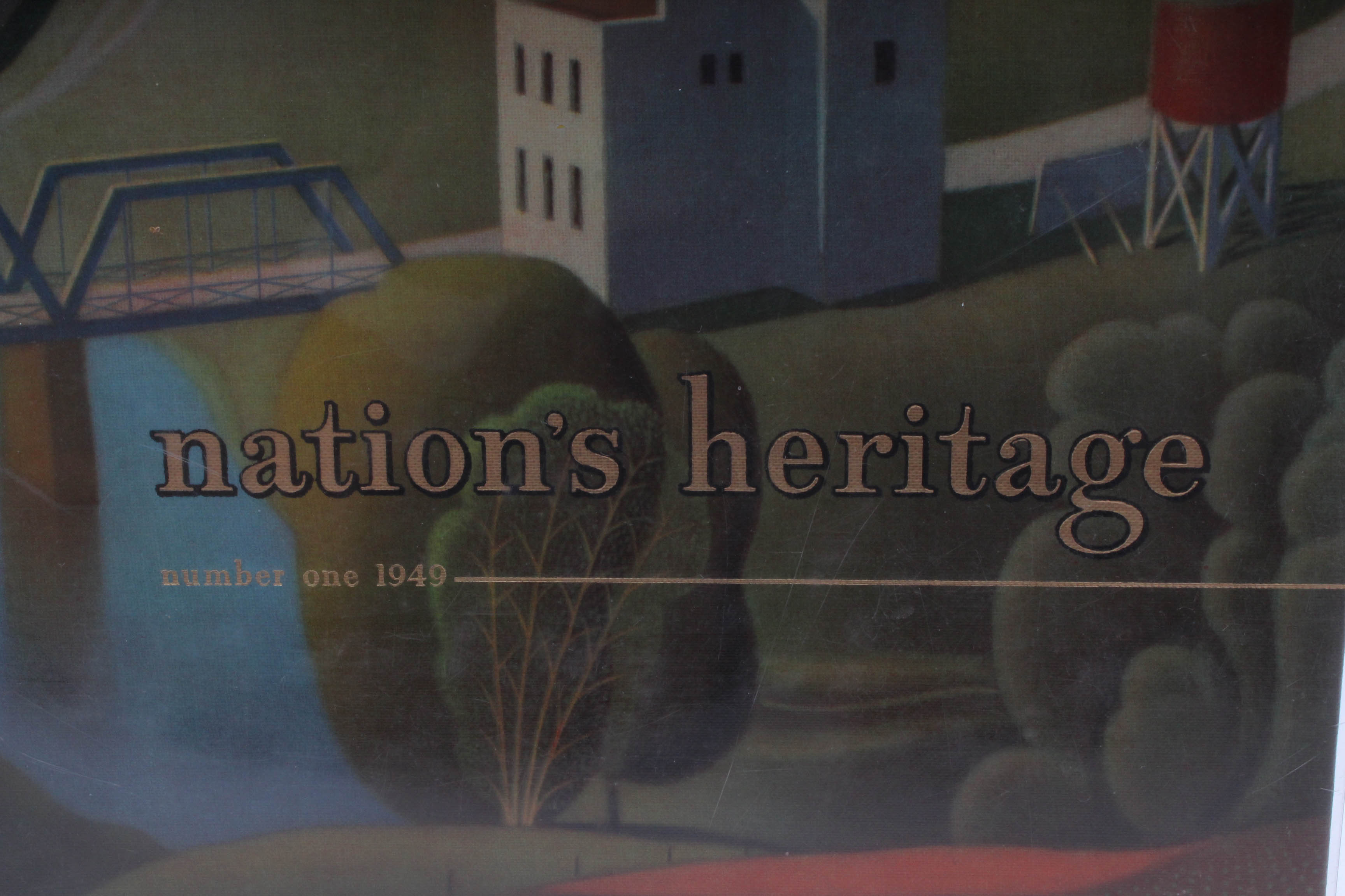 1949 "Nation's Heritage" Books with Bookplates from Malcolm Forbes