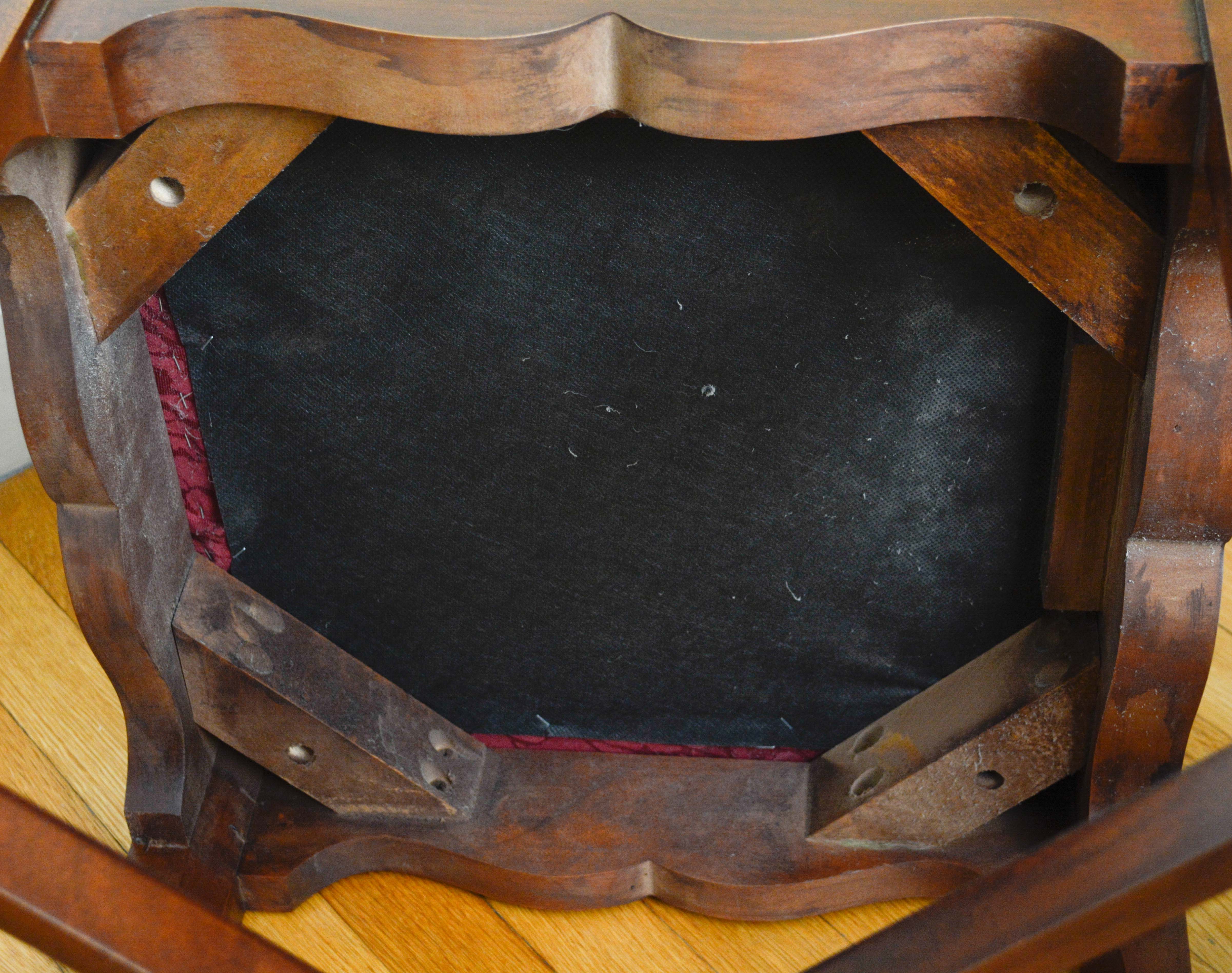 Vintage Chinese Chippendale Style Corner Armchair