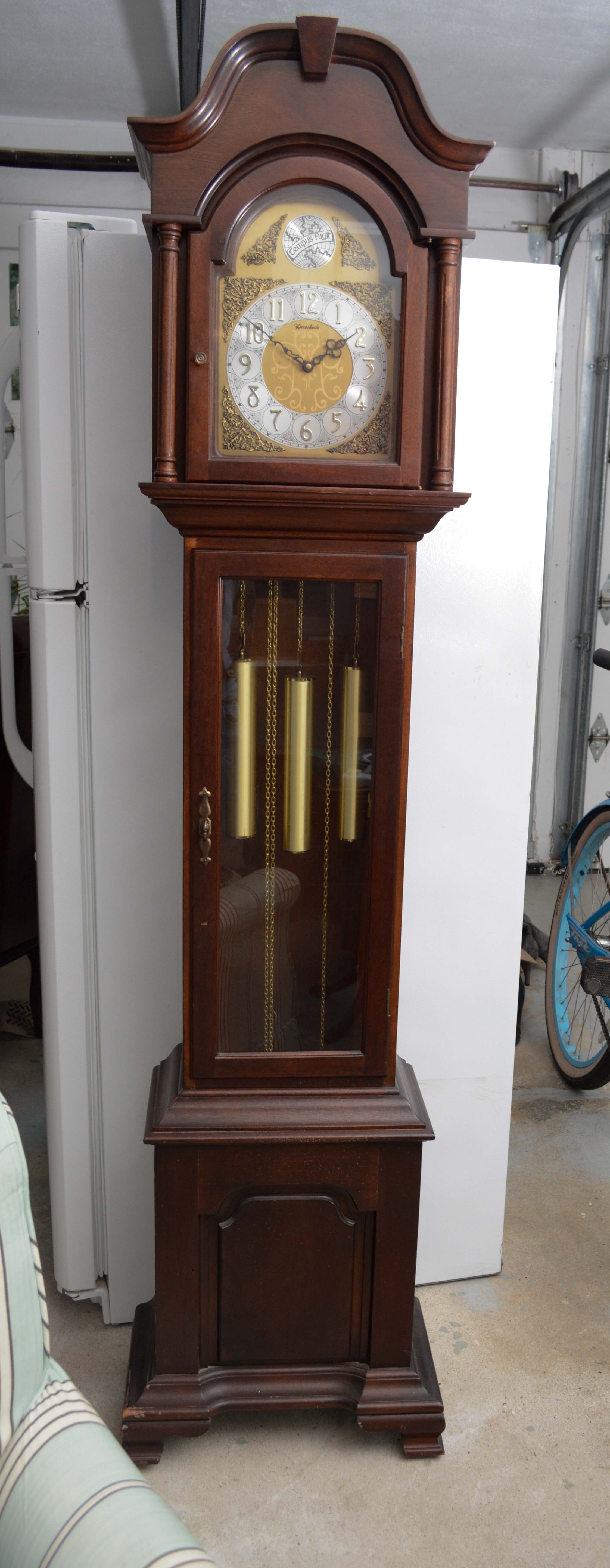 Herschede "Lady Beth" Tempus Fugit Grandfather Clock