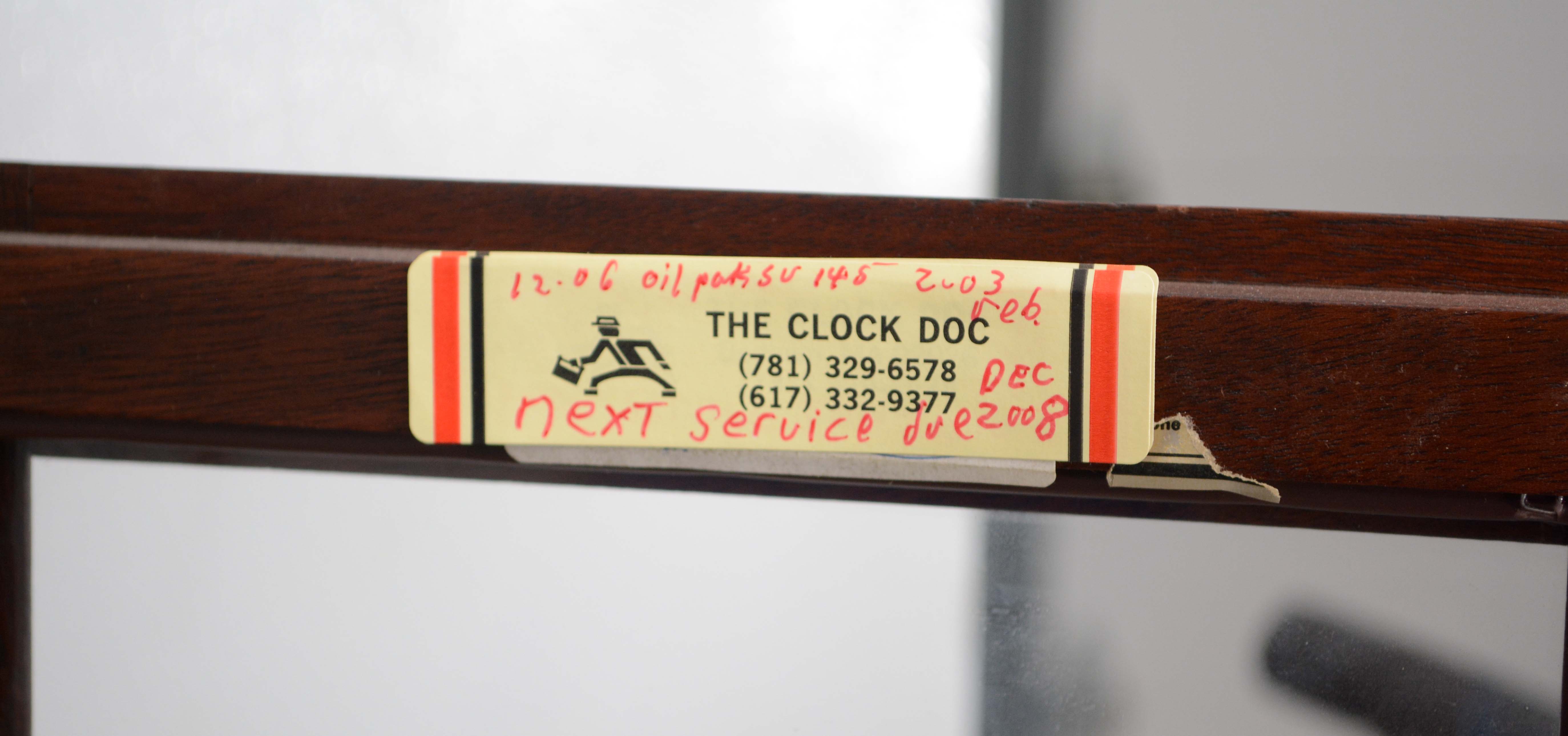 Herschede "Lady Beth" Tempus Fugit Grandfather Clock