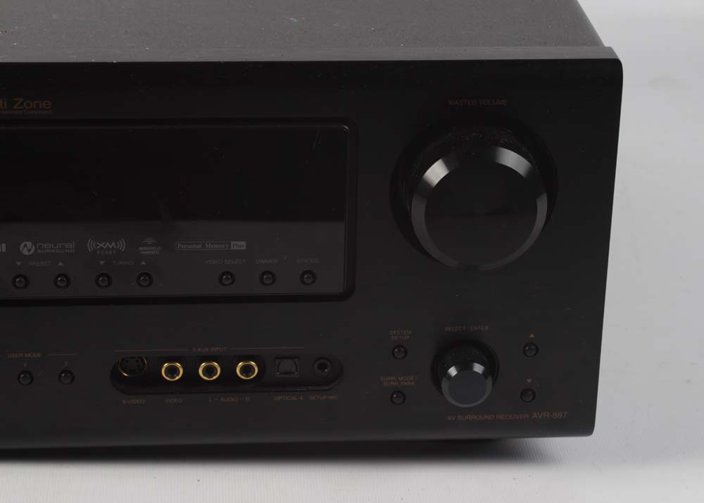 Denon AVR-887 7.1-Channel Home Theater Receiver