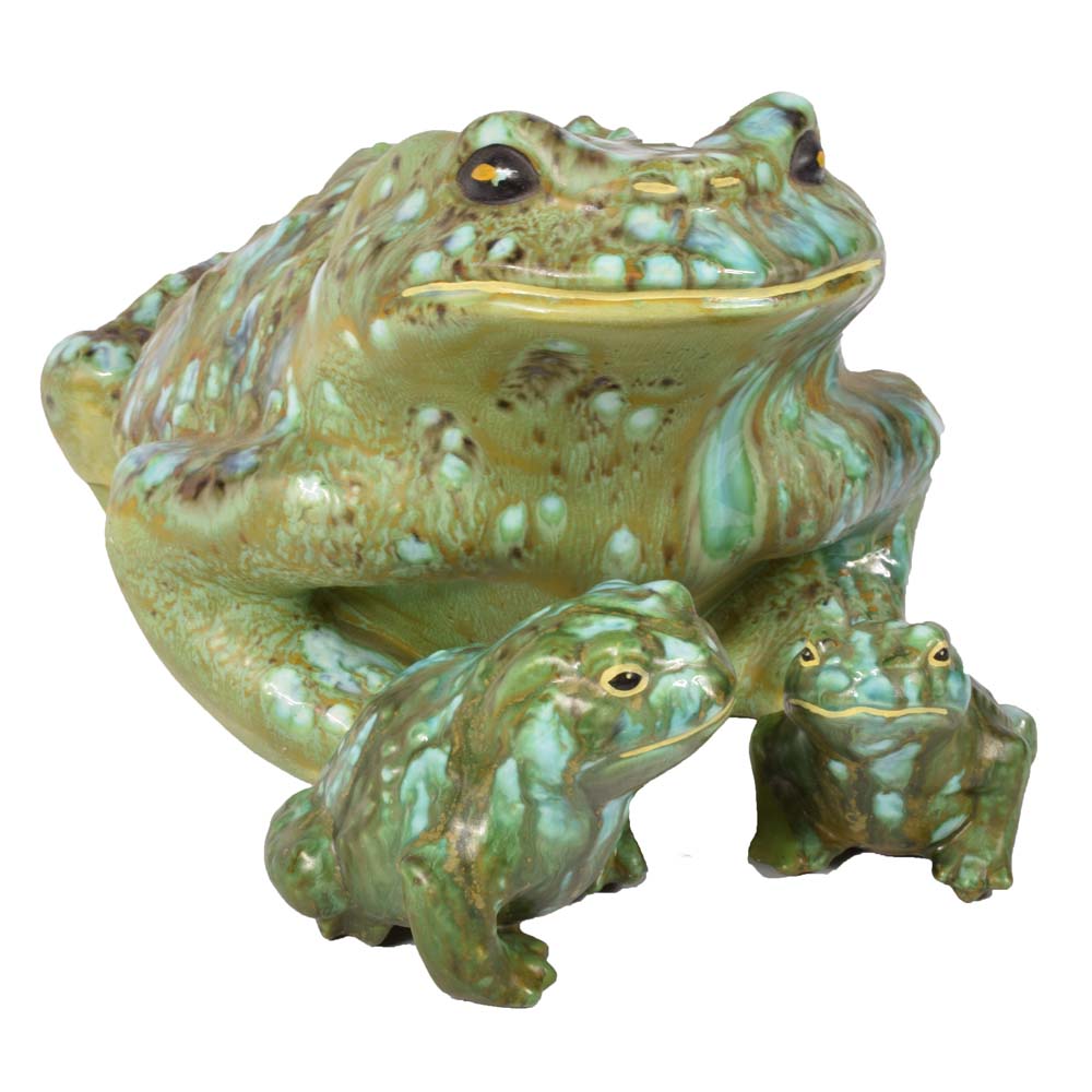Arnel's Ceramic Frog Figurines