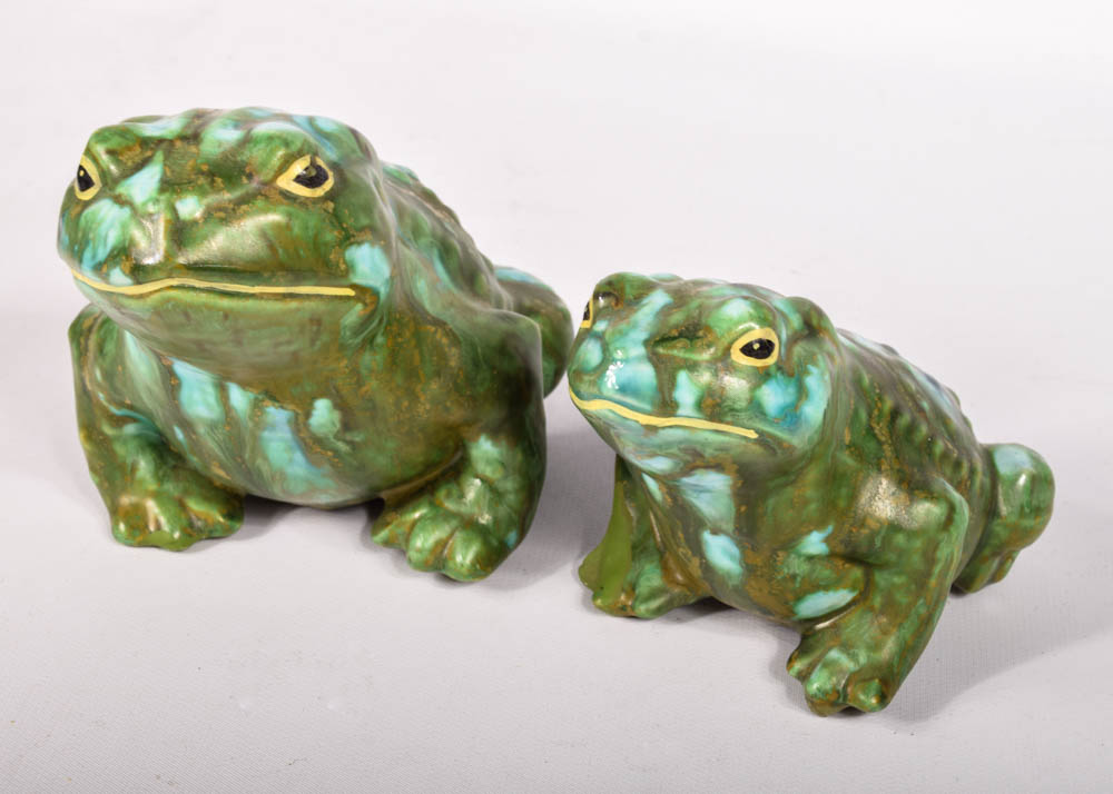 Arnel's Ceramic Frog Figurines