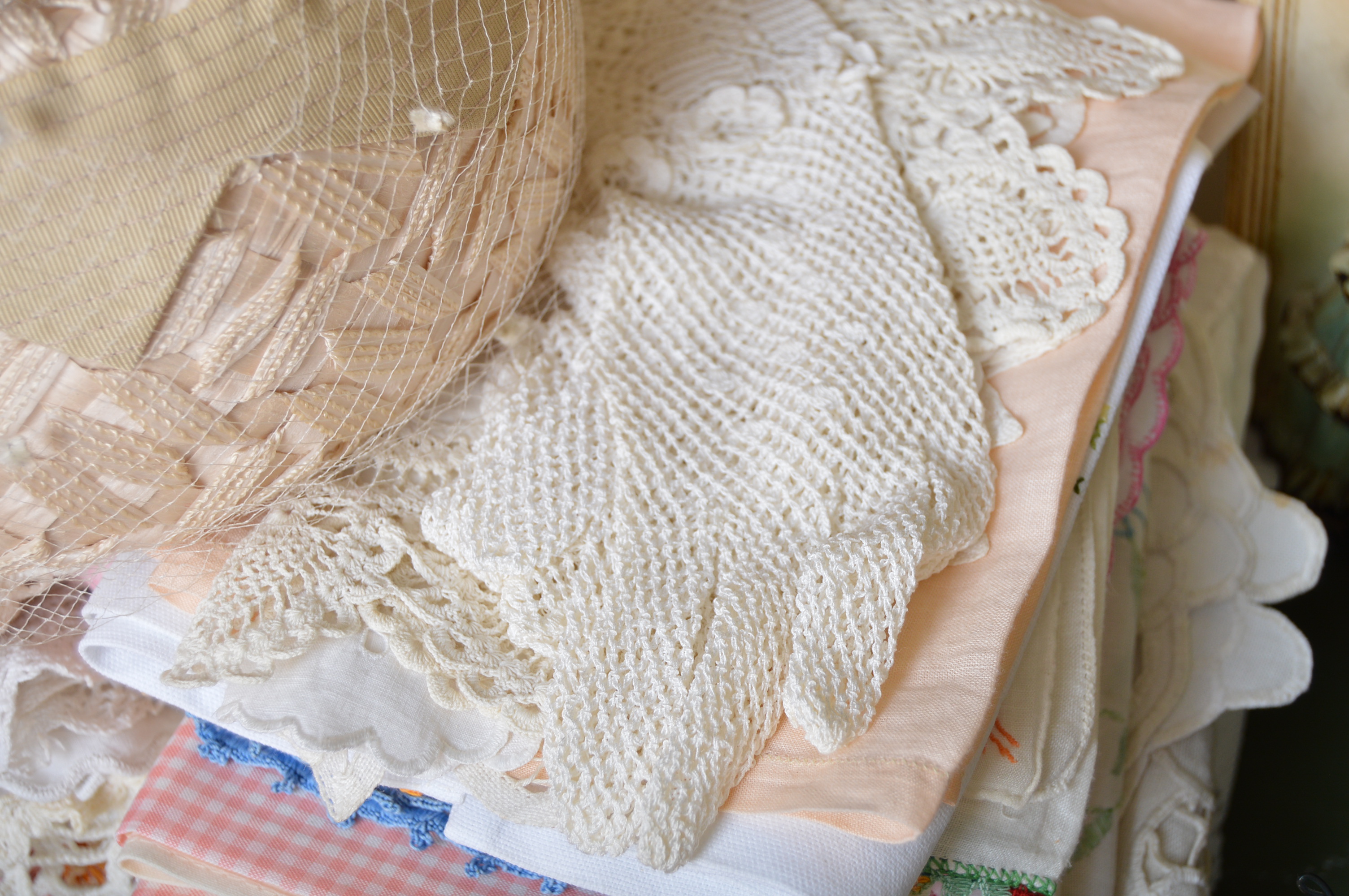 Vintage Linens and Accessories