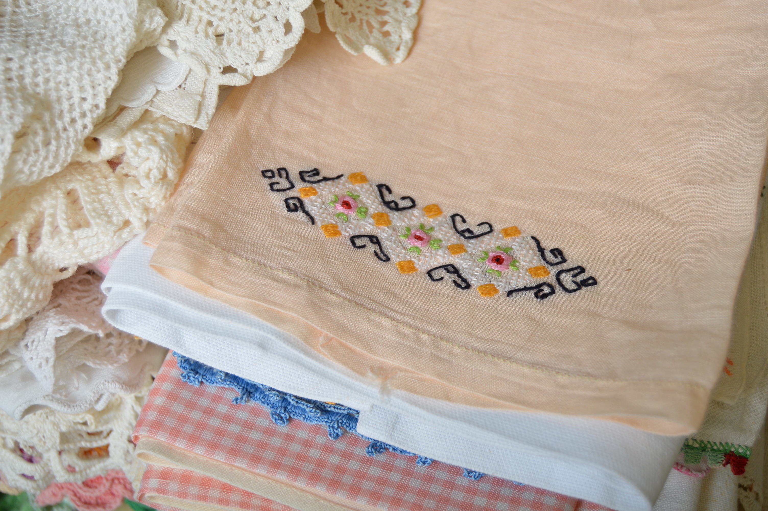 Vintage Linens and Accessories