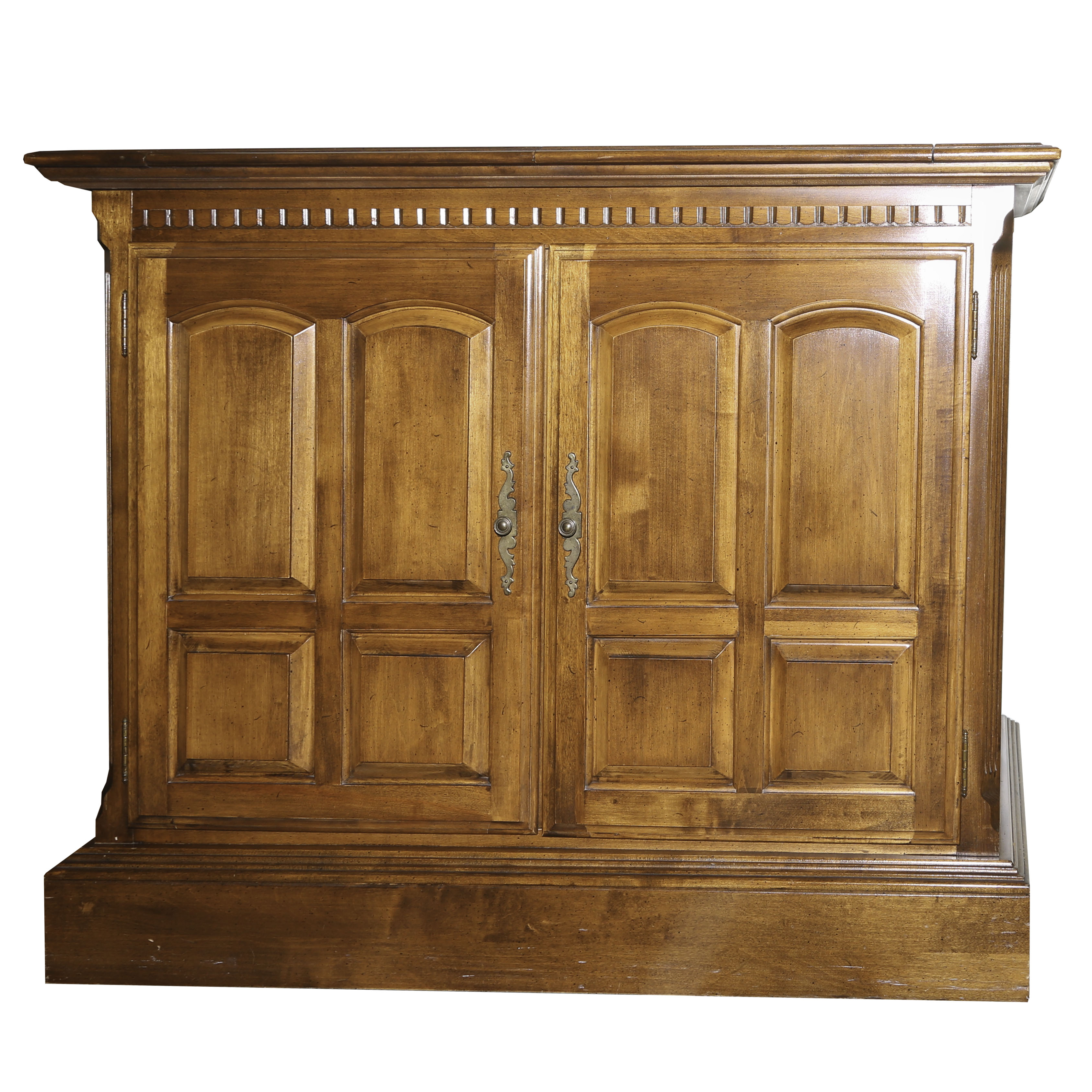 Vintage Ethan Allen Cherry Flip Top Buffet