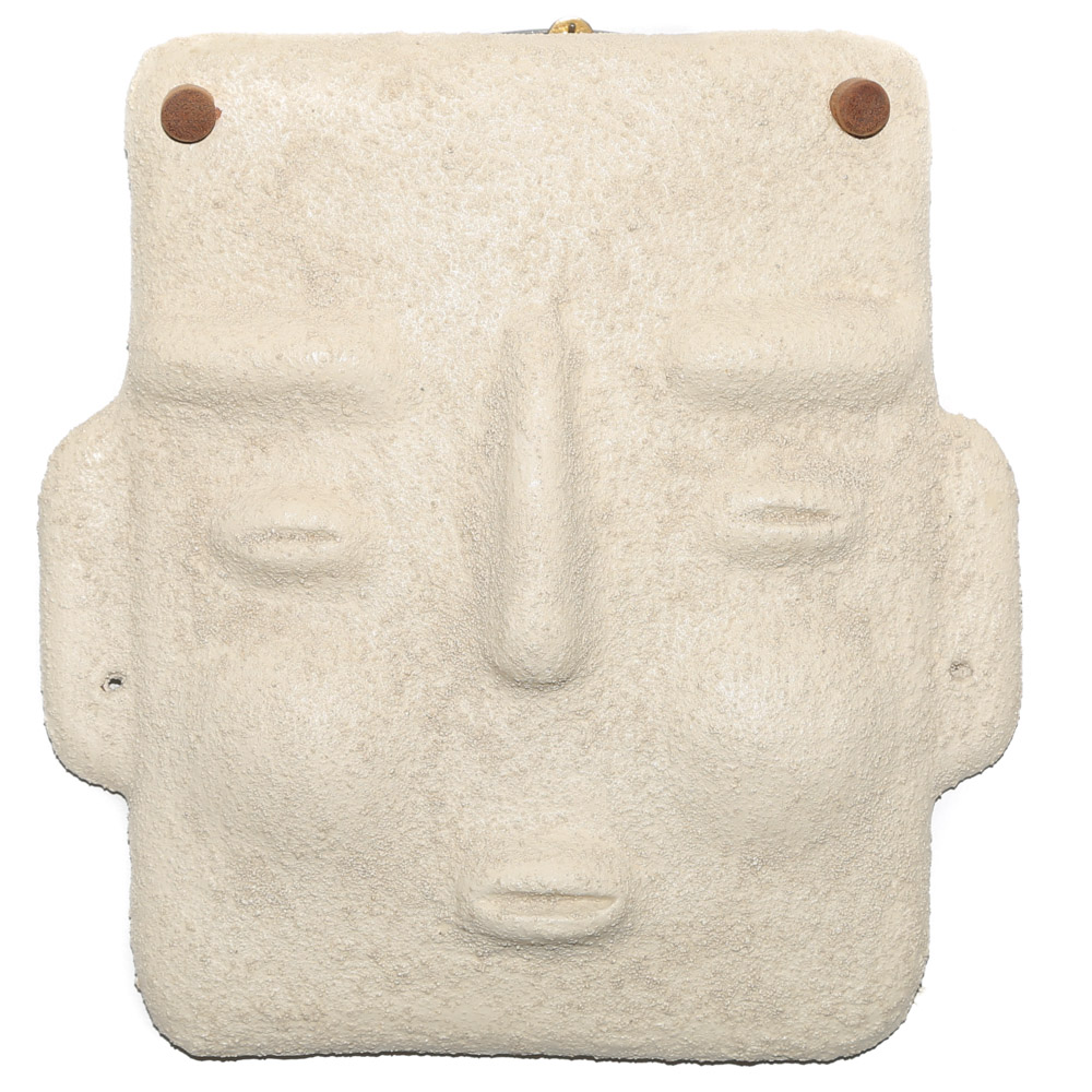 Ceramic Face Wall Art