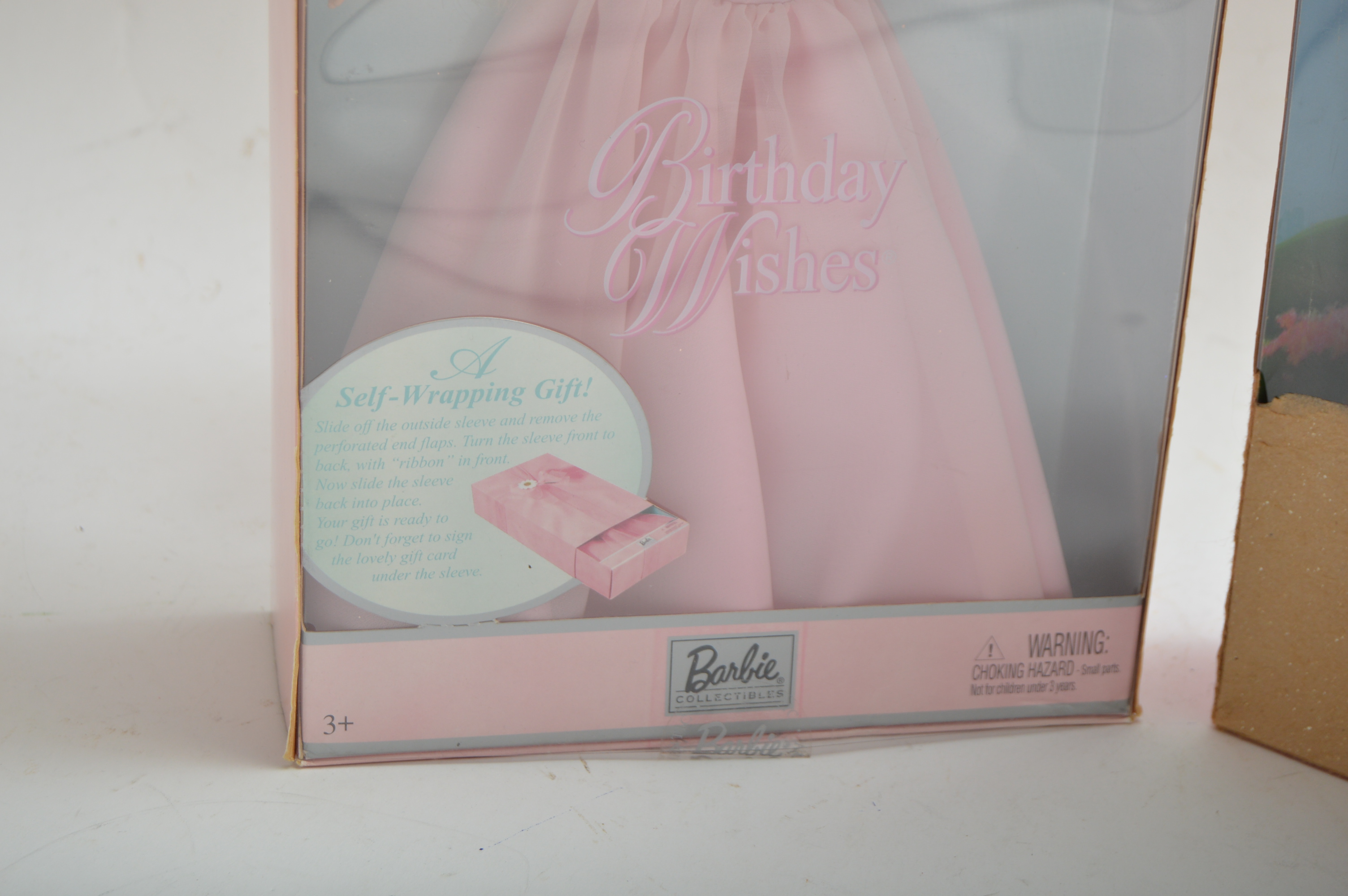 Mattel Barbie Dolls with "Dorothy" and "Birthday Wishes" in Original Packaging