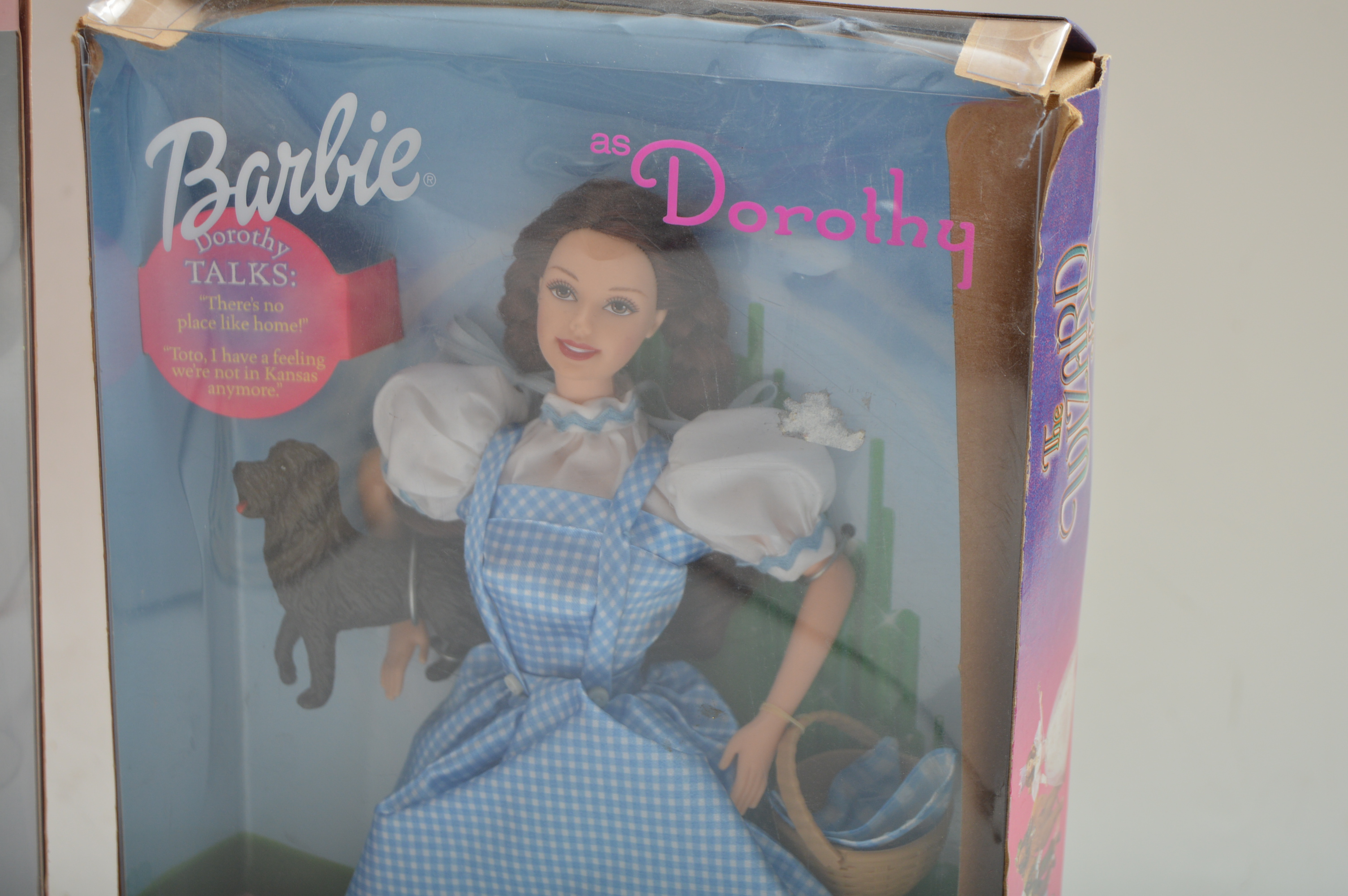 Mattel Barbie Dolls with "Dorothy" and "Birthday Wishes" in Original Packaging