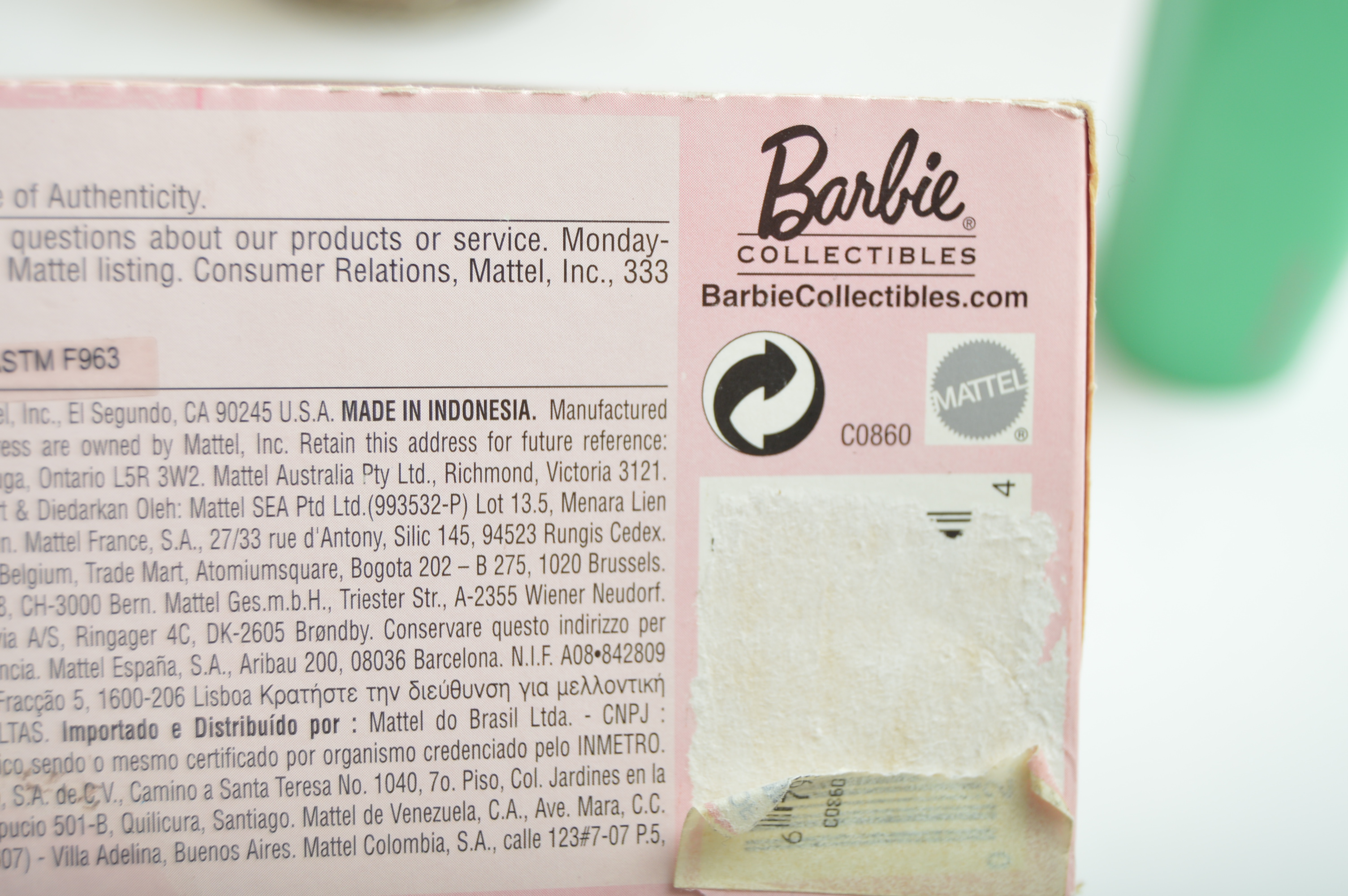 Mattel Barbie Dolls with "Dorothy" and "Birthday Wishes" in Original Packaging