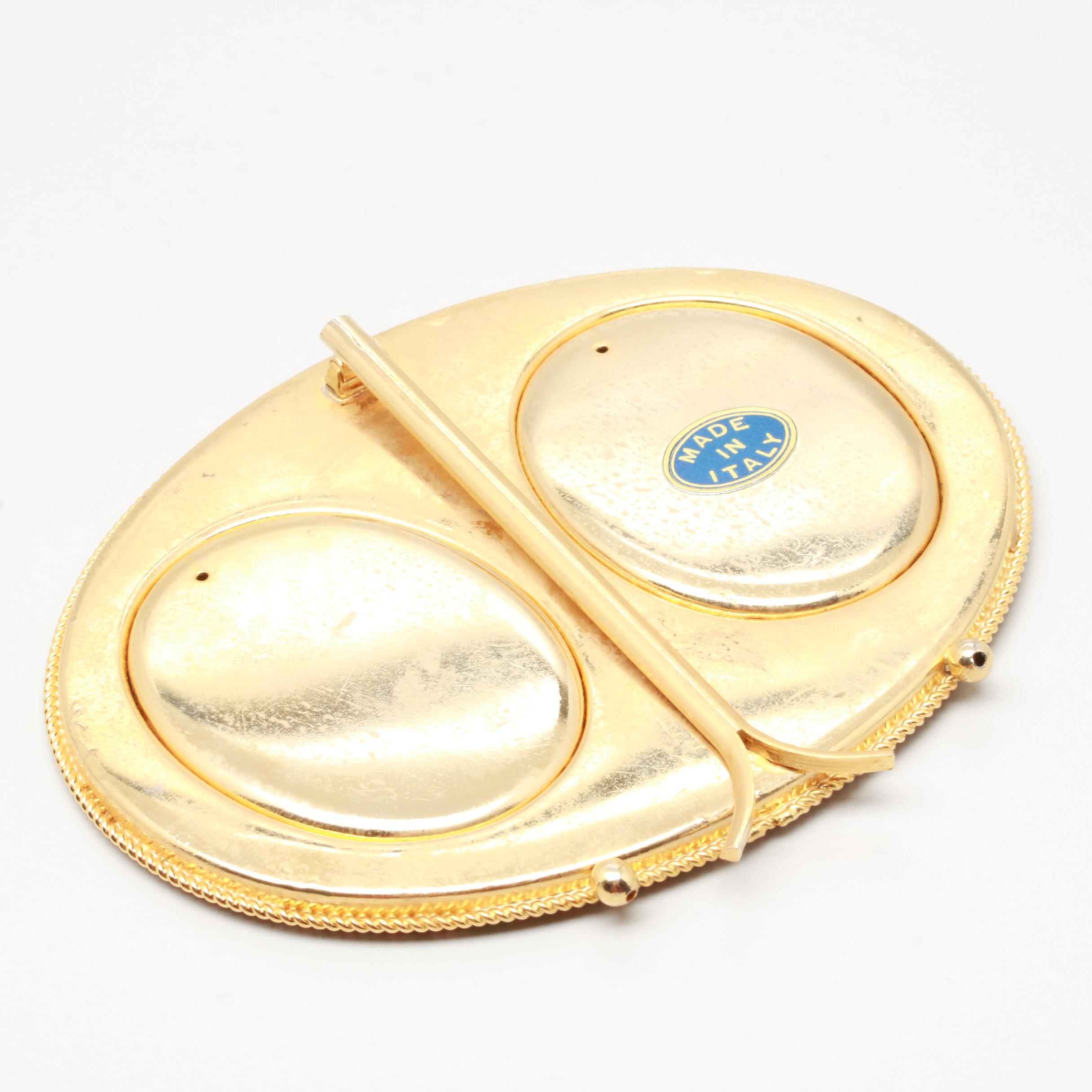 Gold Tone Glass Tesserae Jewelry Assortment