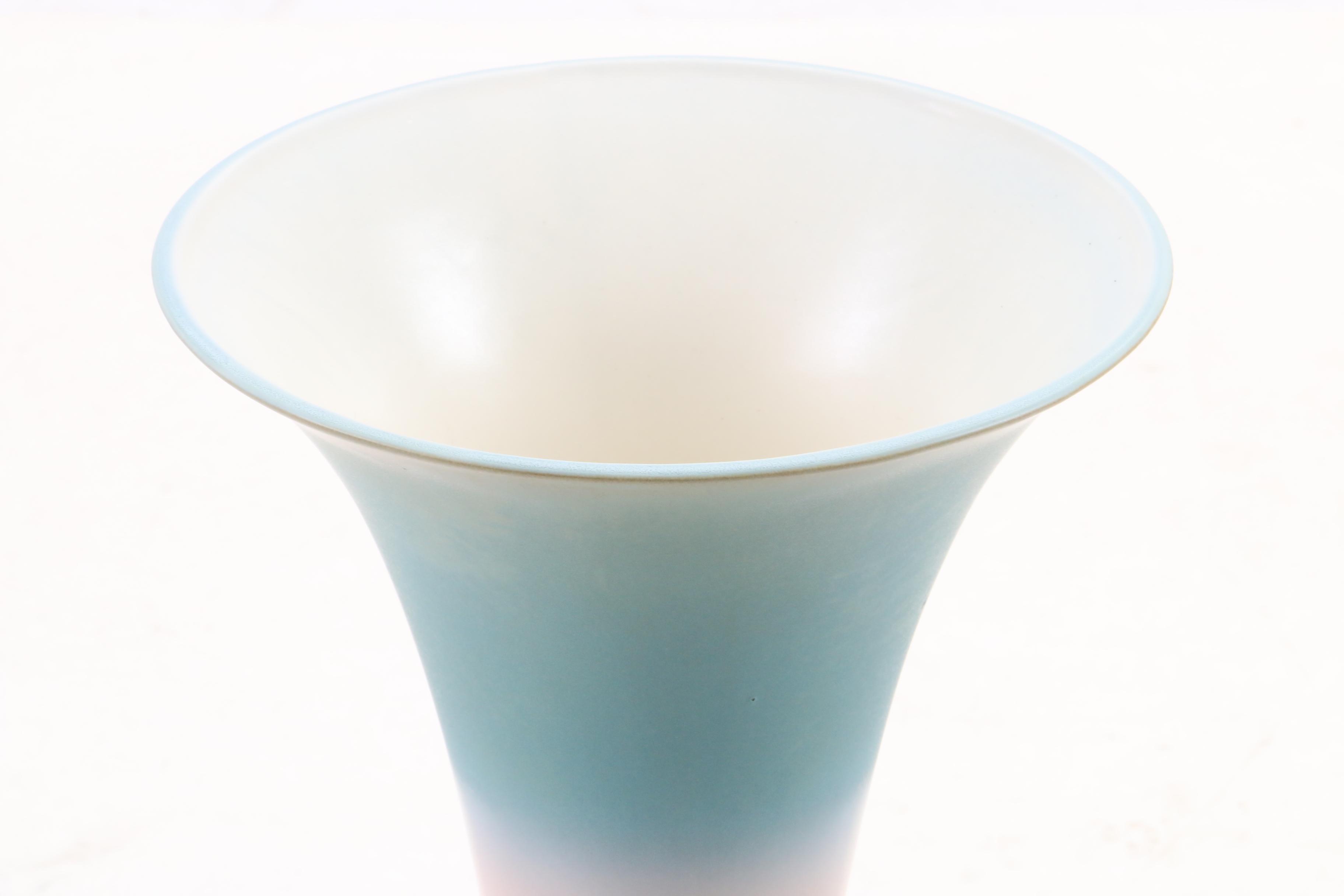 Contemporary Rookwood Pottery Flared Vase