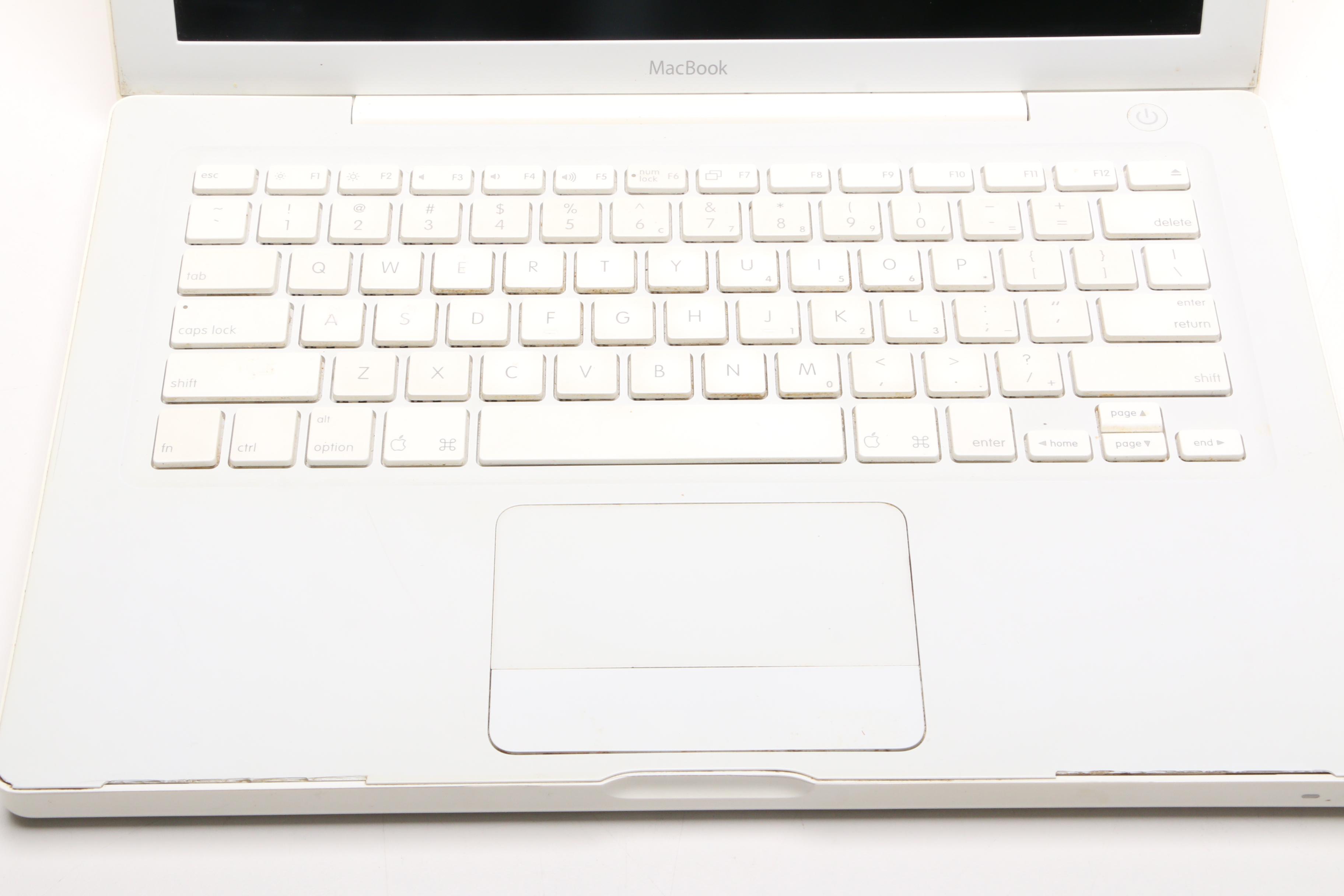 13" MacBook Laptop in White