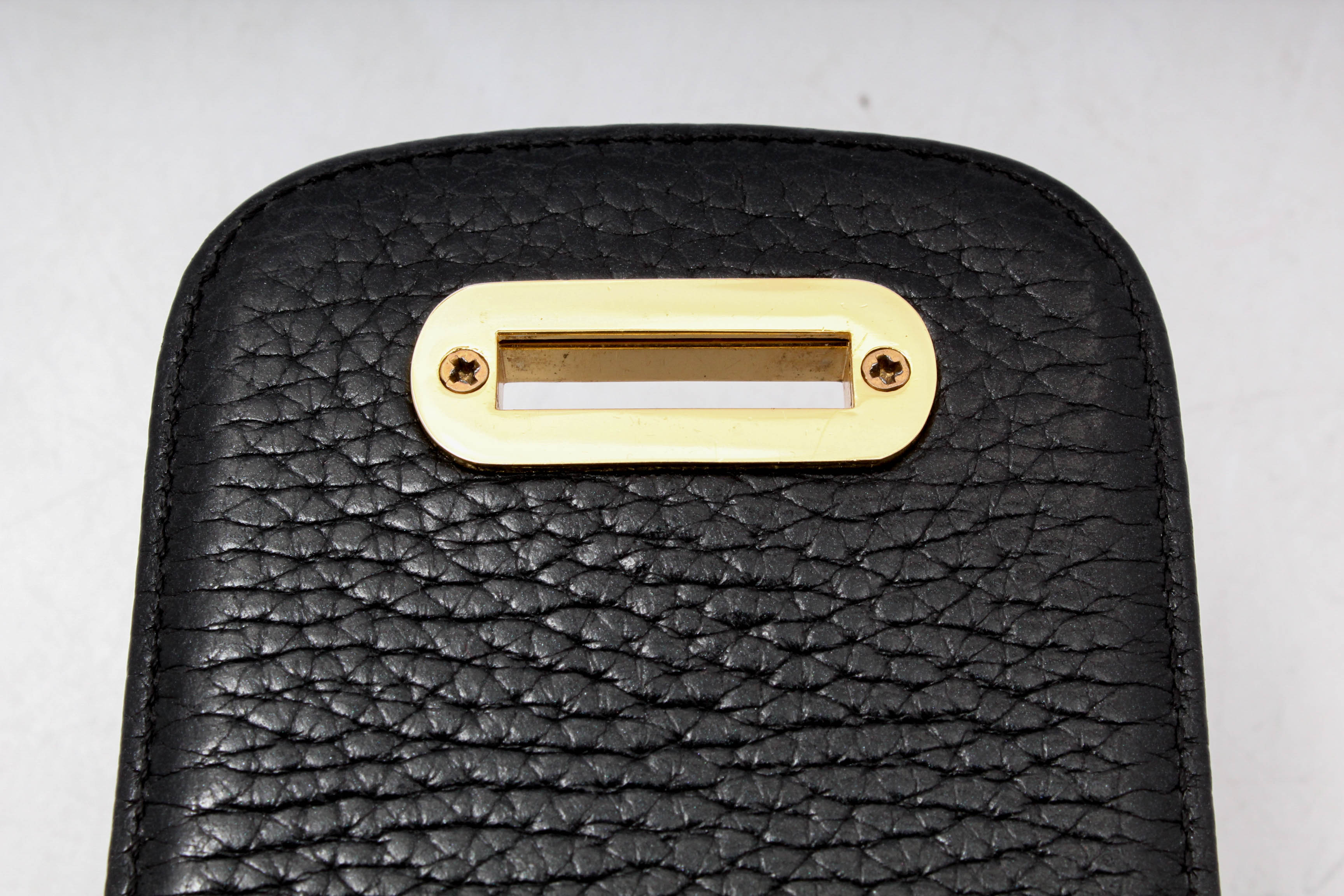 Lovecat Black Quilted Leather Shoulder Bag