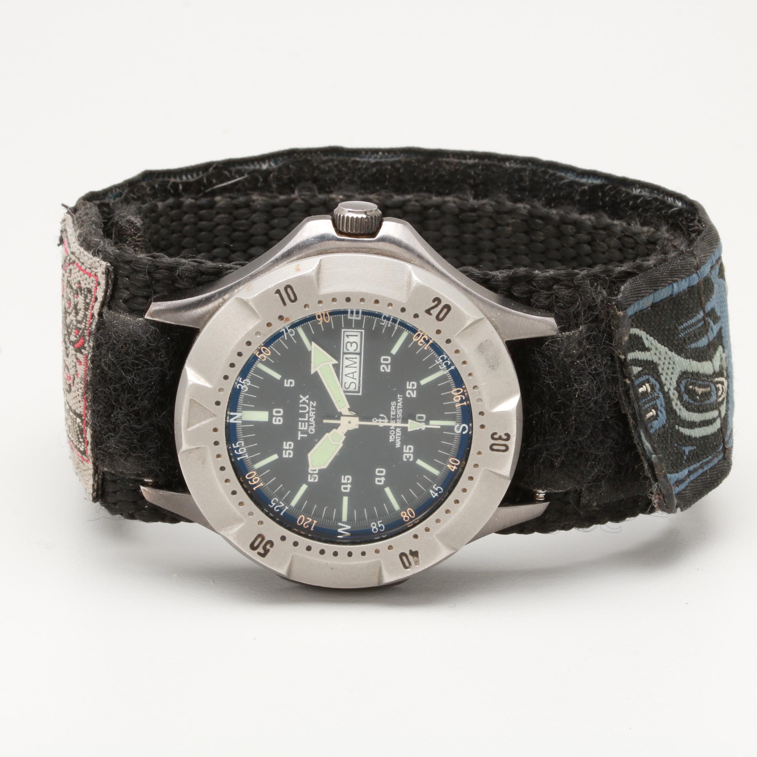 Telux Quartz Stainless Steel Watch