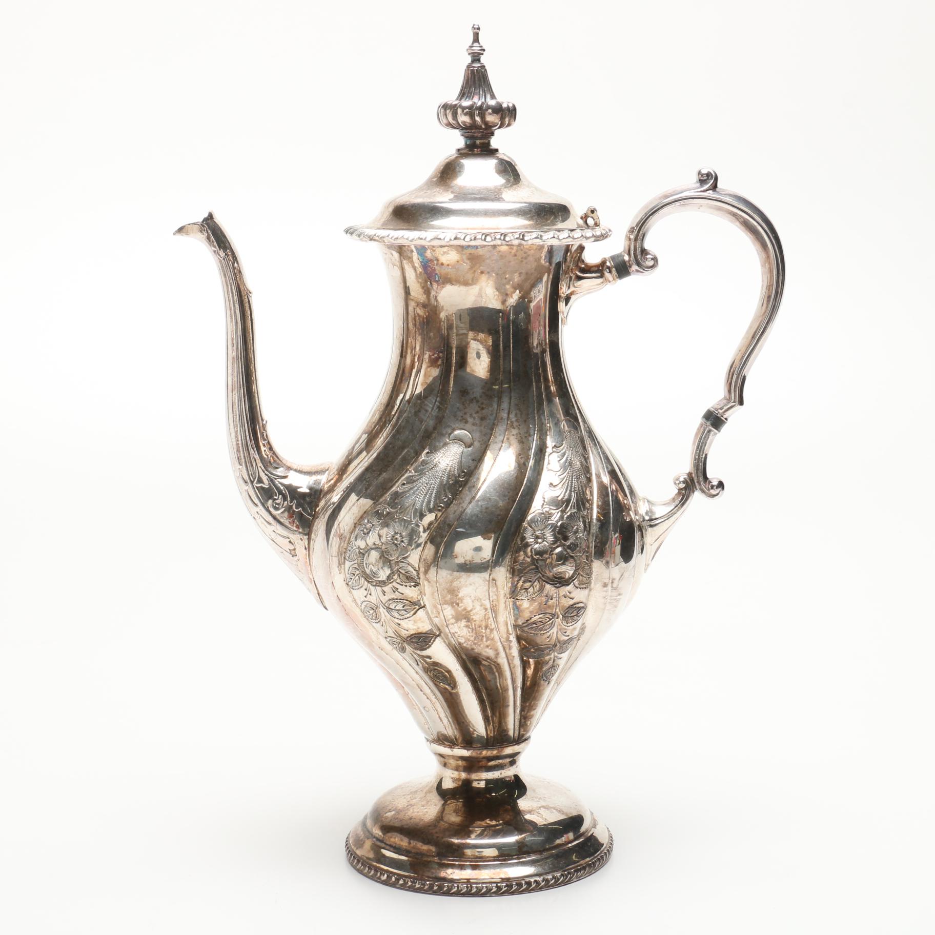 Friedman Silver Plate Tea and Coffee Group