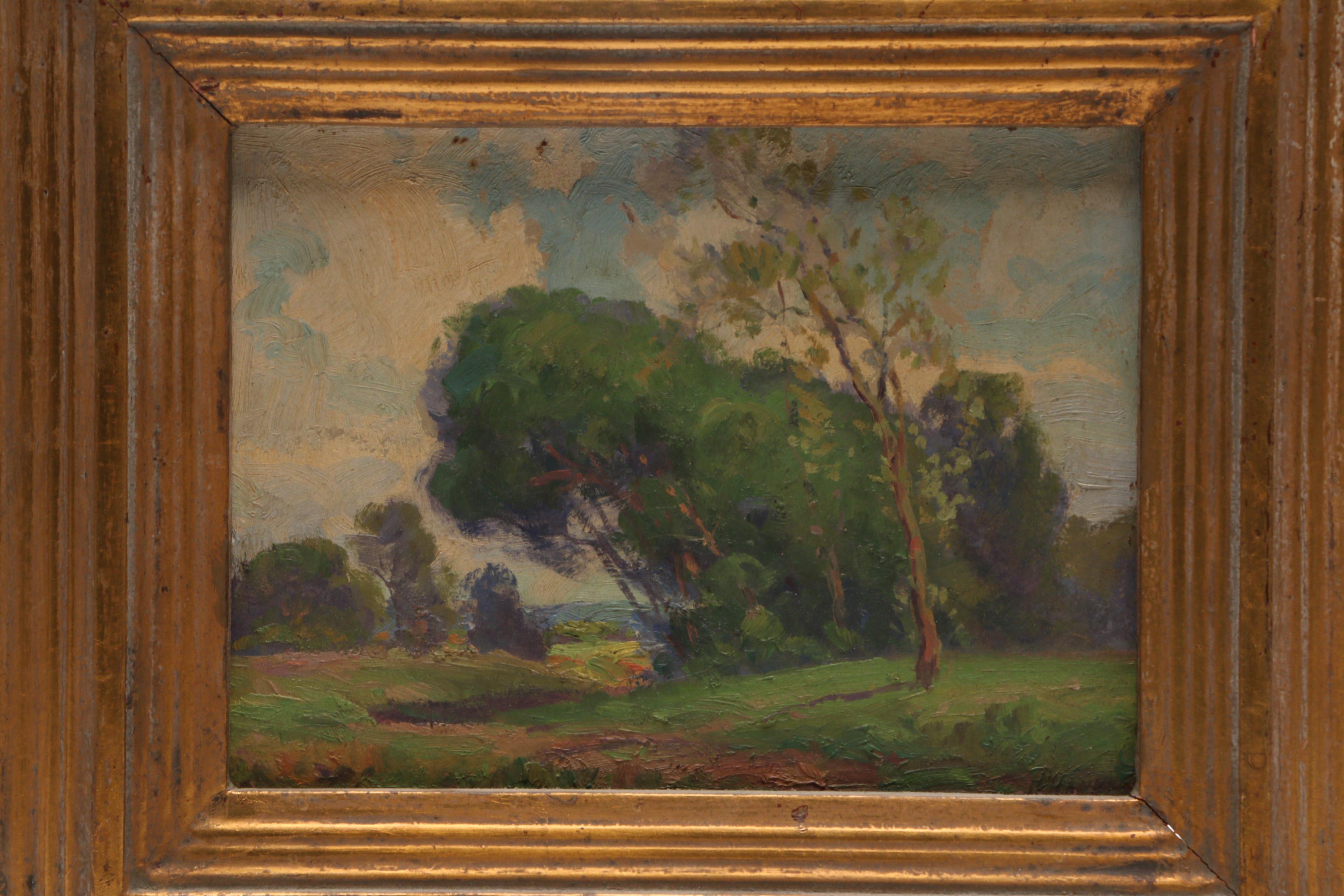 Alla Prima Landscape Oil Painting