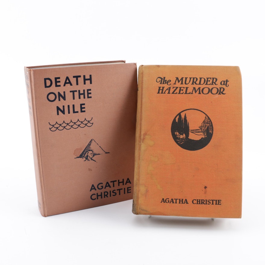 First American Edition Agatha Christie Novels including "Death on the Nile"