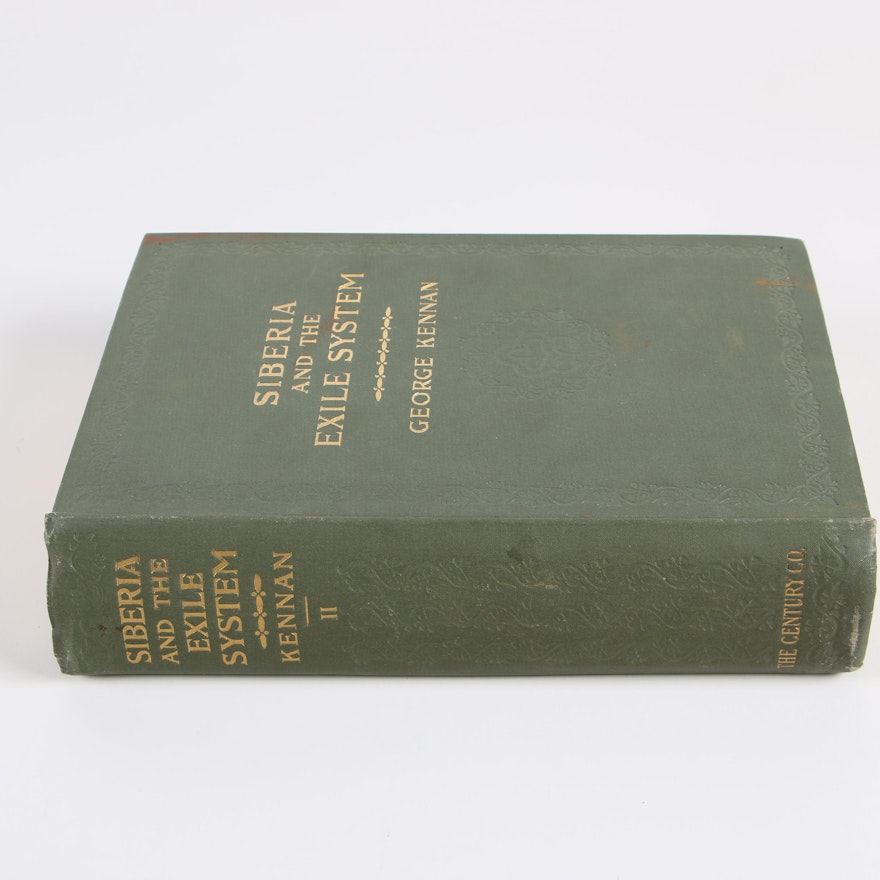 1891 "Siberia and the Exile System" Volume Two by George Kennan