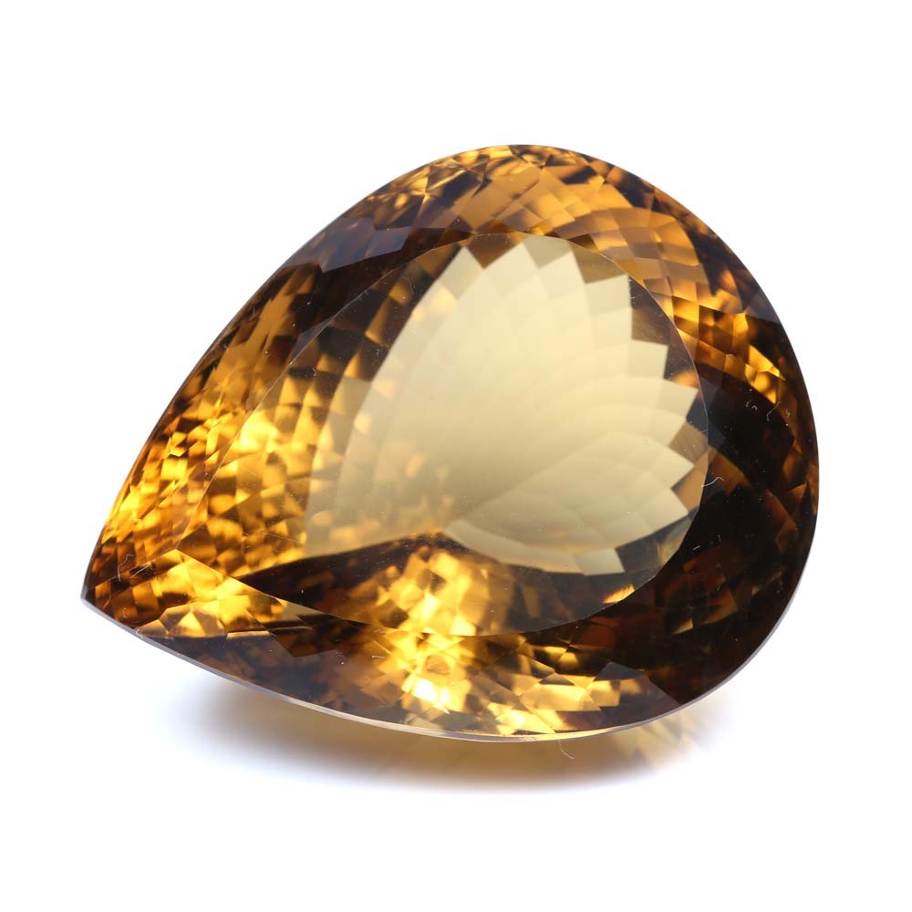 Loose 160.50 CT Citrine Gemstone