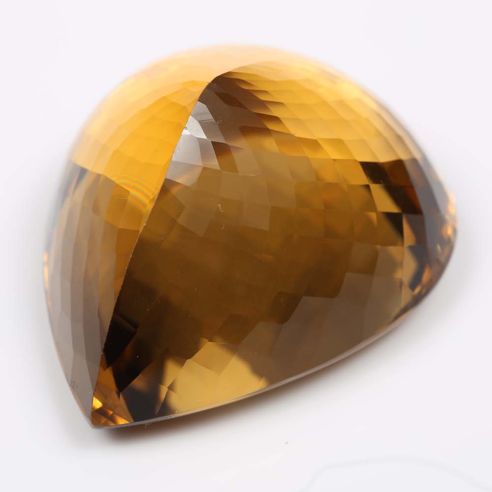 Loose 160.50 CT Citrine Gemstone