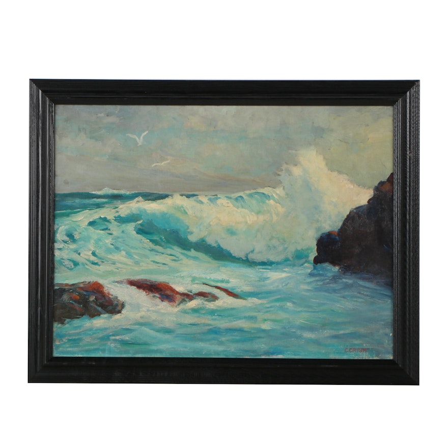 Joseph Ryan Corish Oil Painting "Clearing by Afternoon"
