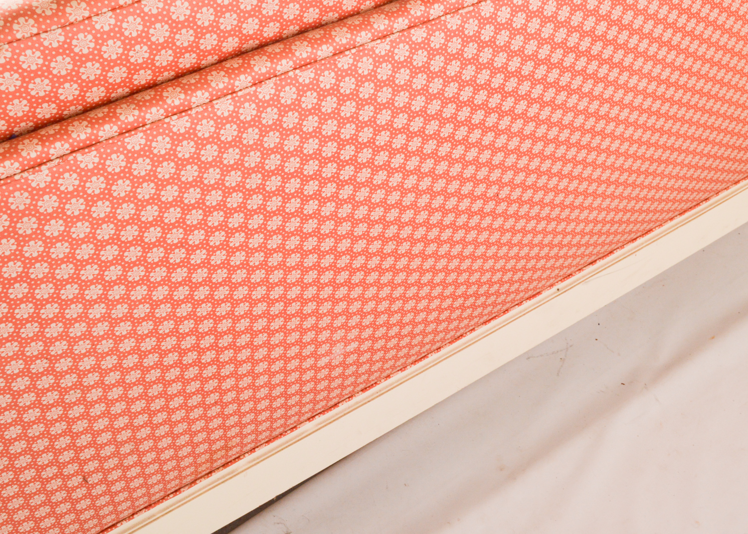 French Provincial Style Painted Wooden Sofa, 20th Century