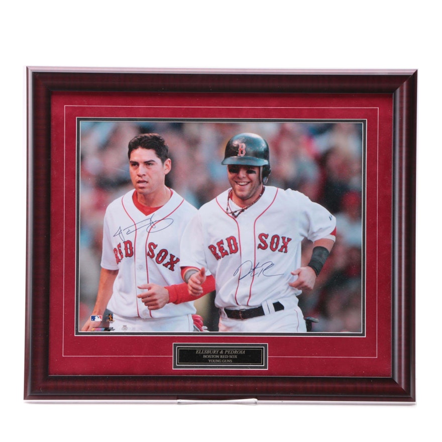 "Ellsbury & Pedroia Boston Red Sox Young Guns" Framed Photograph
