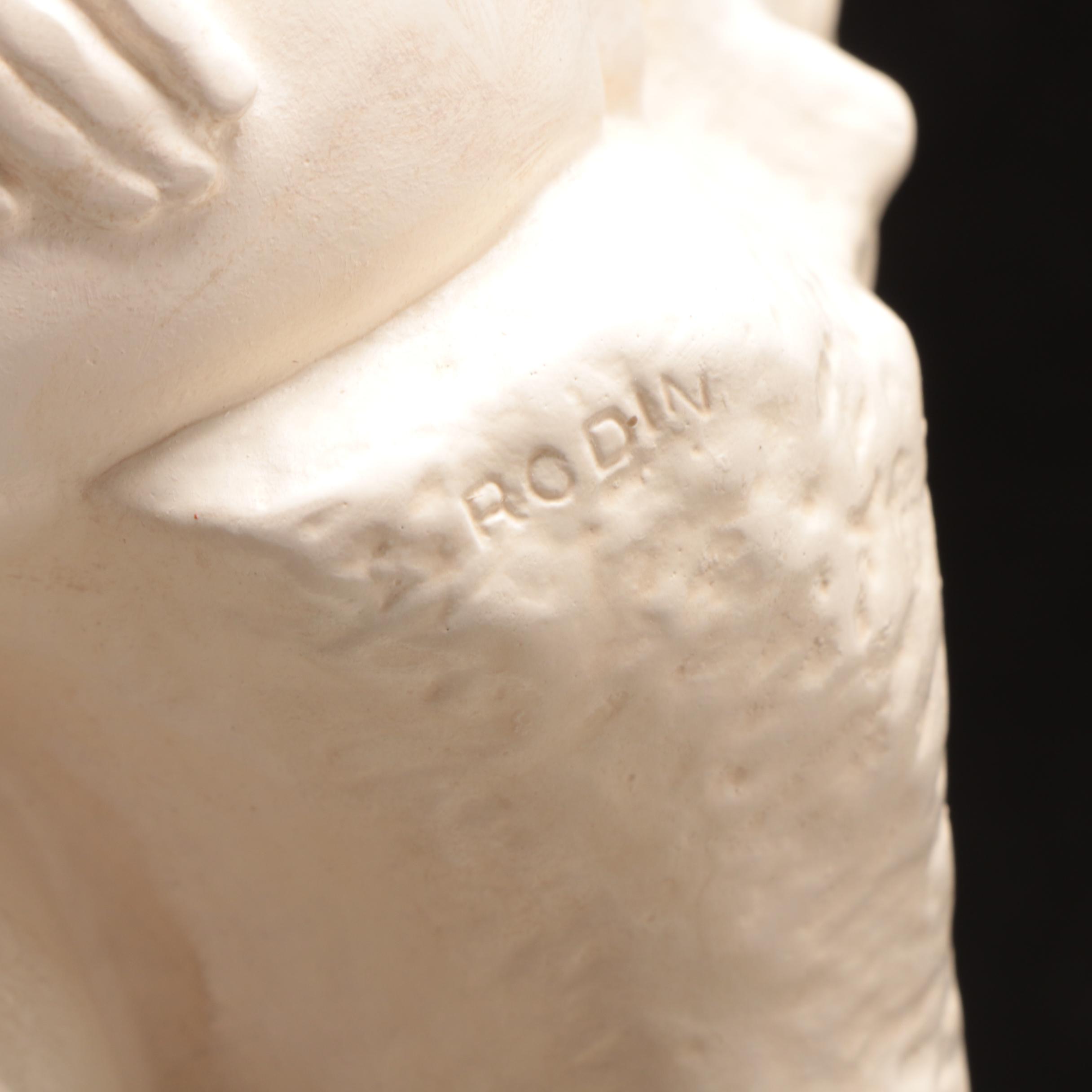 Reproduction Resin Sculpture after Rodin "The Kiss"
