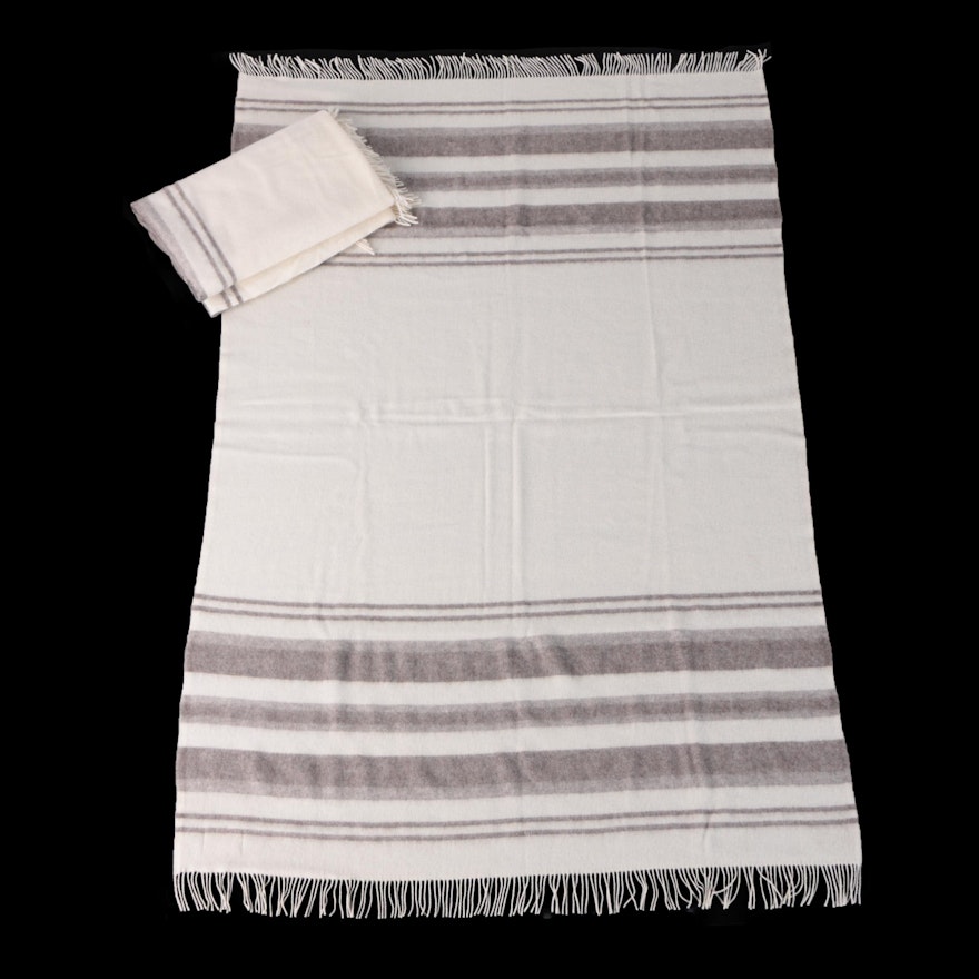 Silkeborg Uldspinderi Aps Wool Throw Blankets