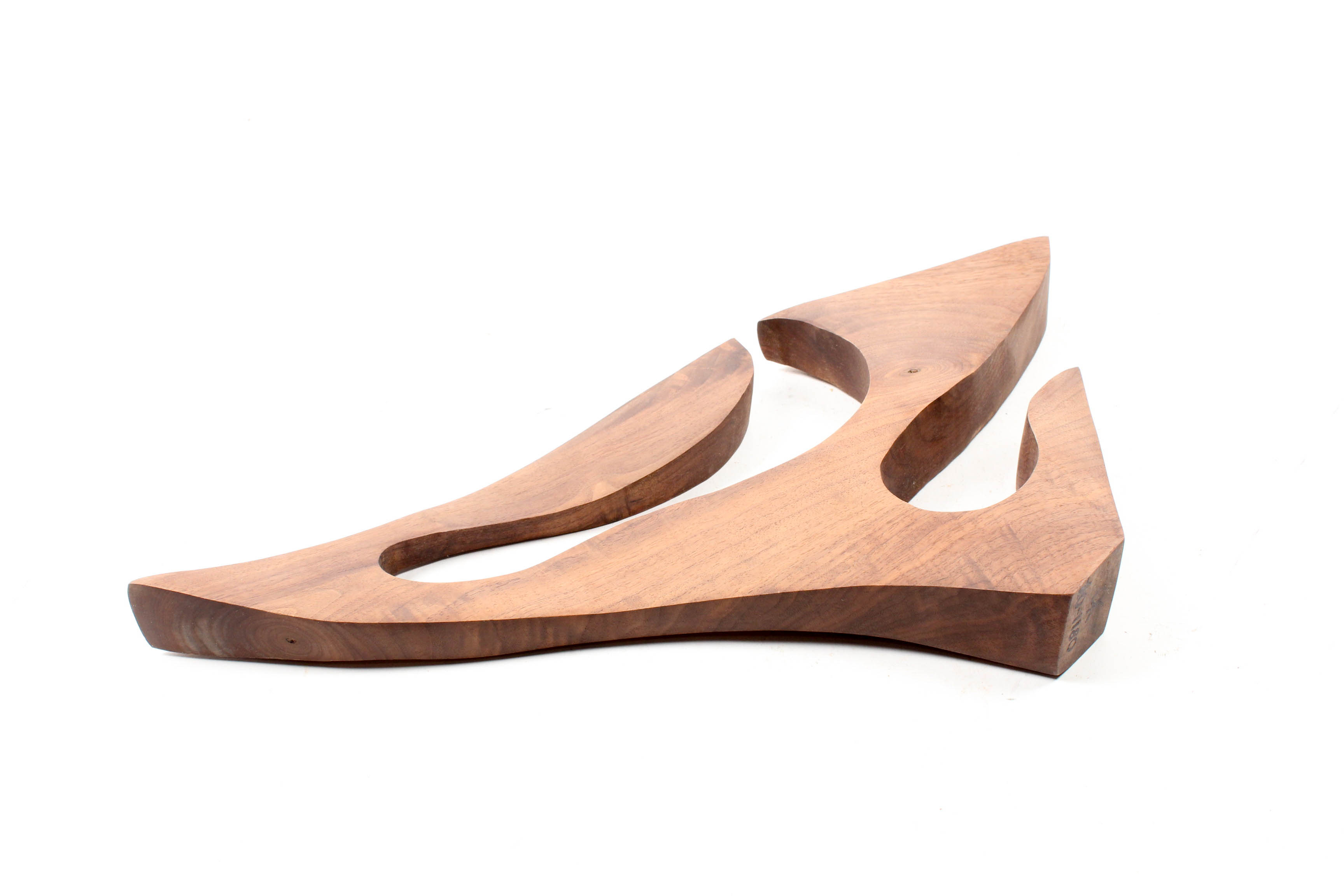 Klaus Otten Mid-Century Carved Walnut Sculpture