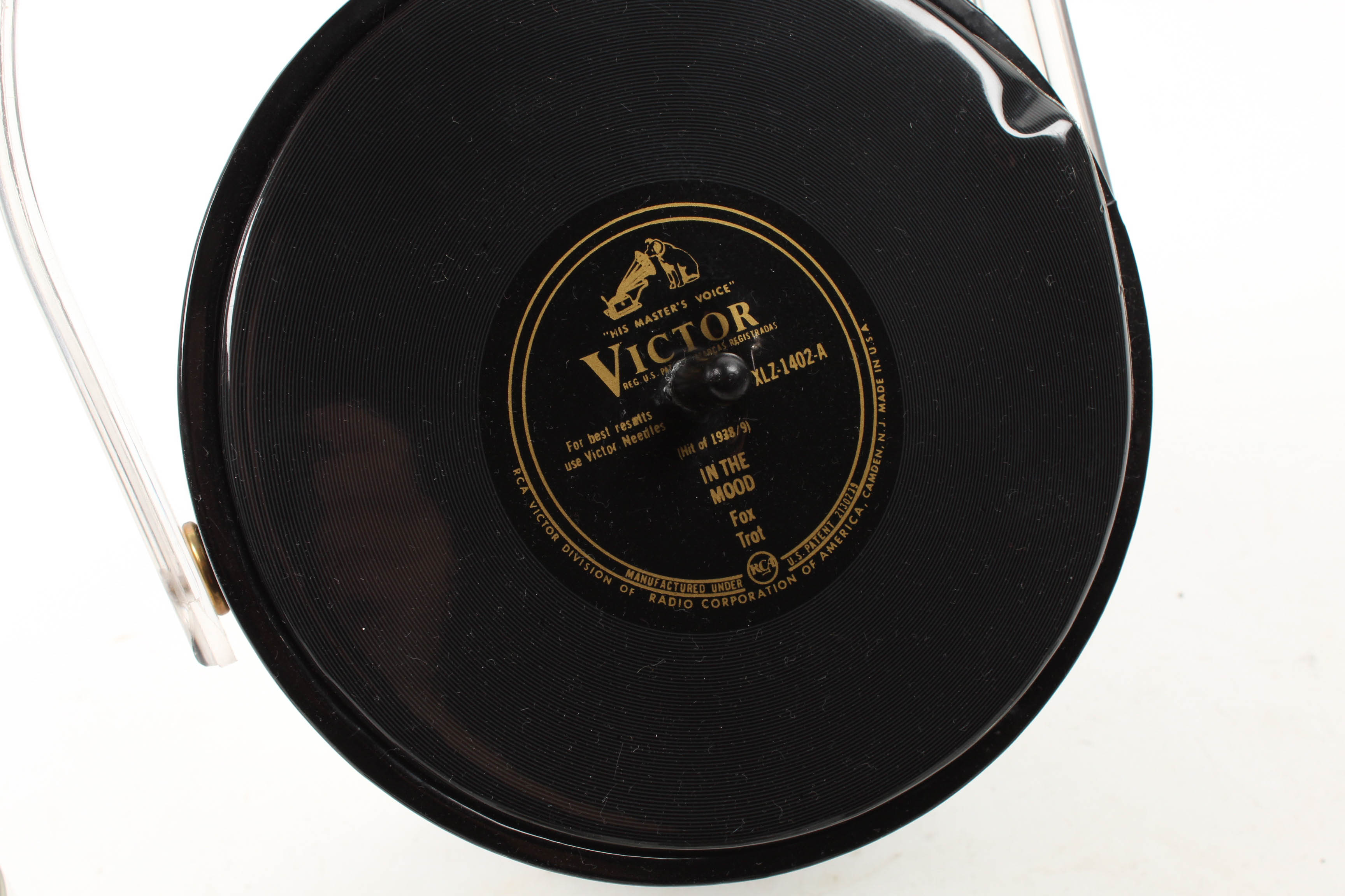 Vintage RCA Victor Ice Bucket and Old Fashioned Glasses