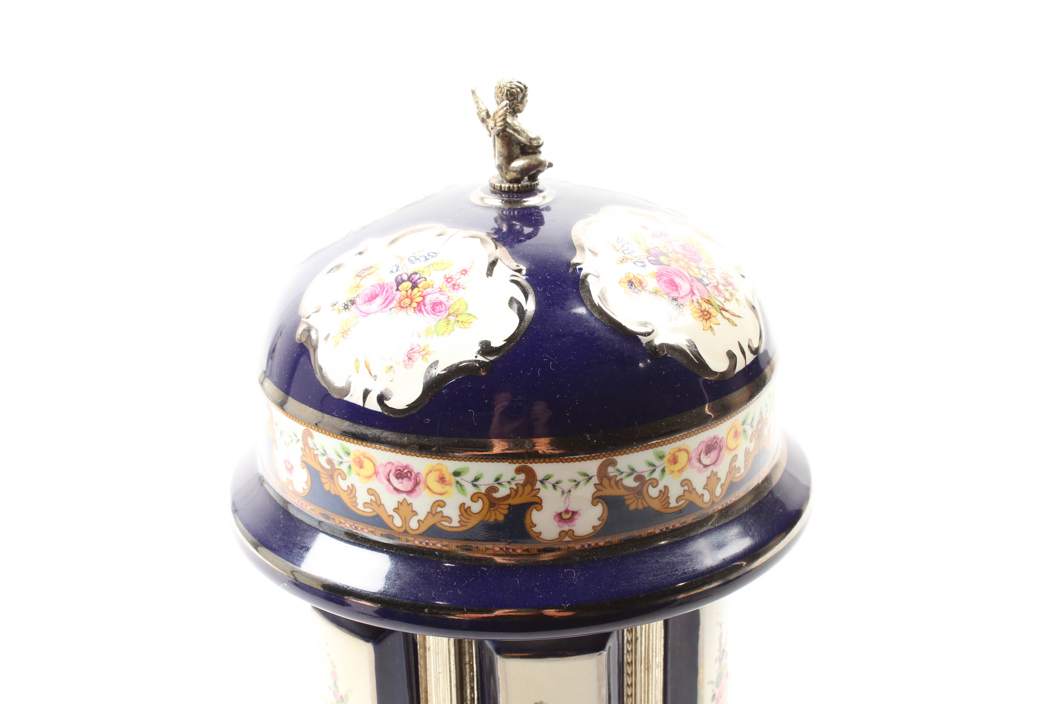 Reuge Music Box Cigarette and Lipstick Dispenser