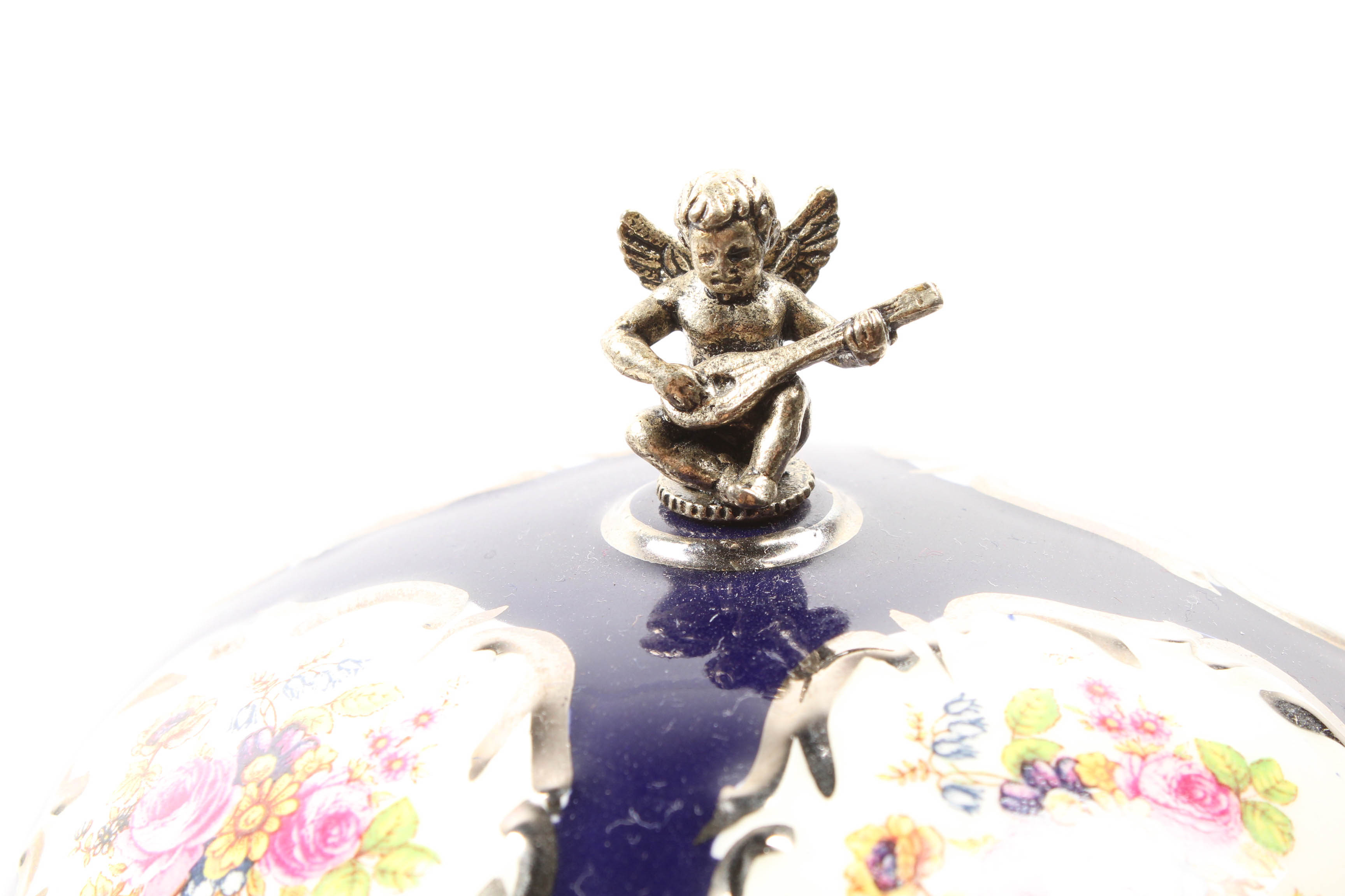 Reuge Music Box Cigarette and Lipstick Dispenser