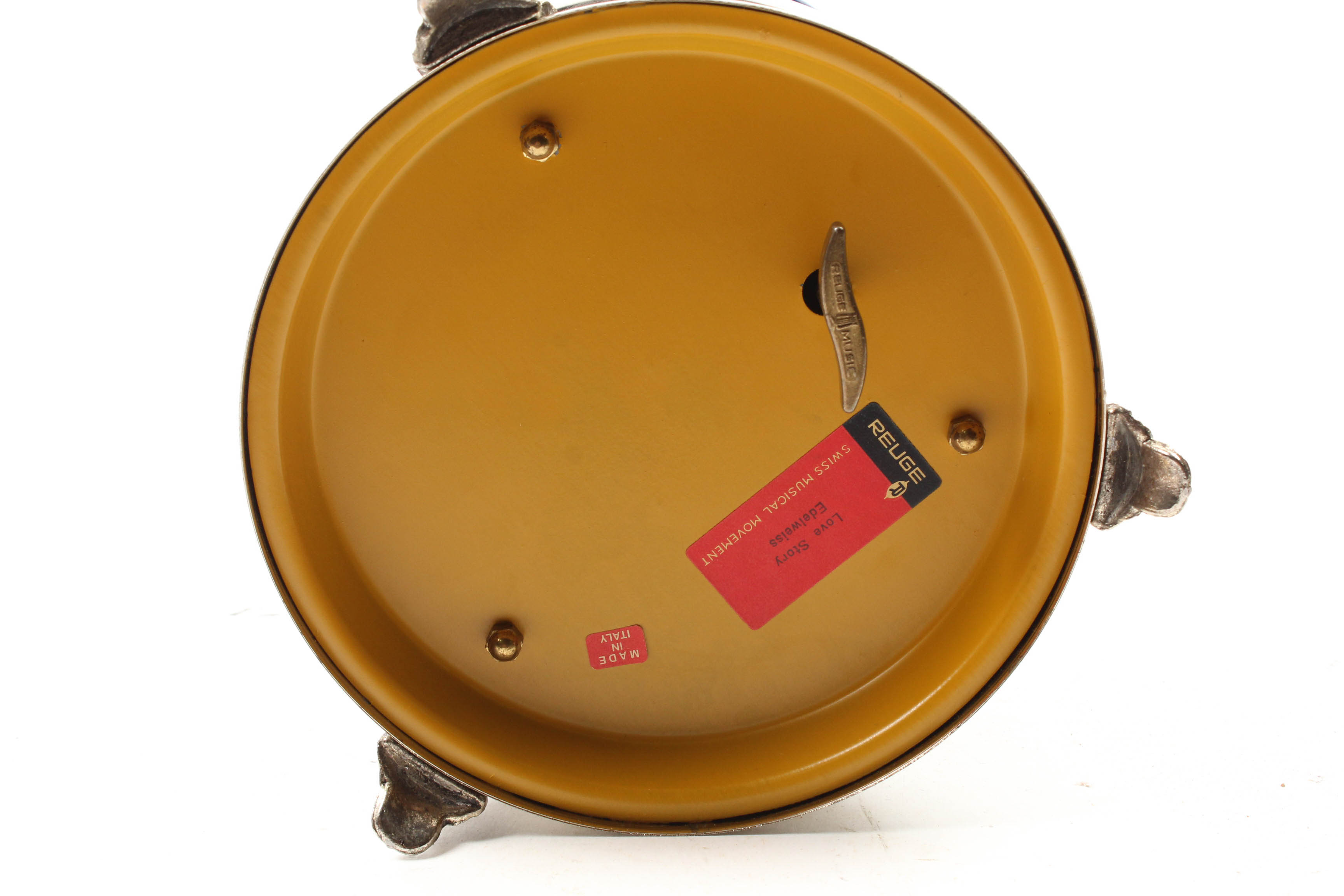 Reuge Music Box Cigarette and Lipstick Dispenser