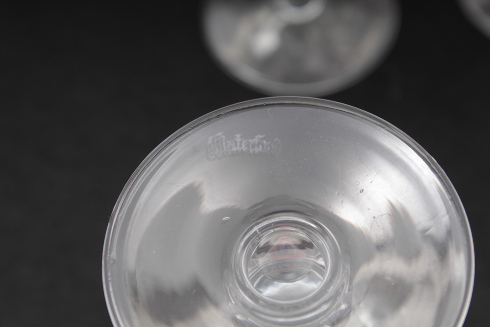 Waterford Crystal "Colleen" Claret Wine Glasses