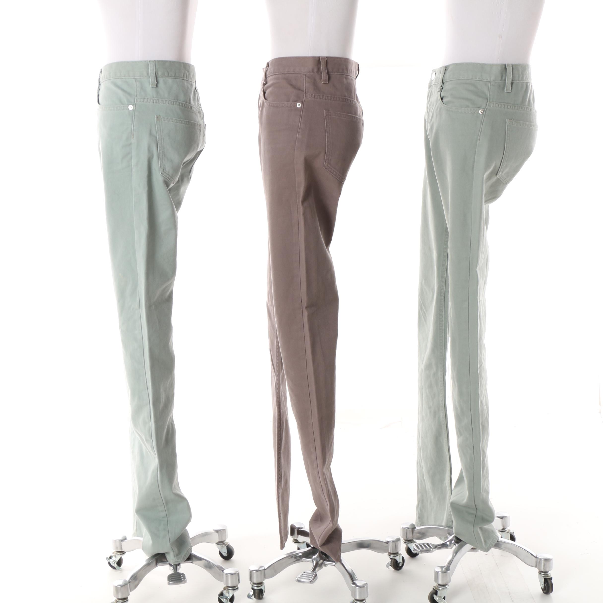 Unisex Jacobs by Marc Jacobs Button Fly Straight Leg Jeans