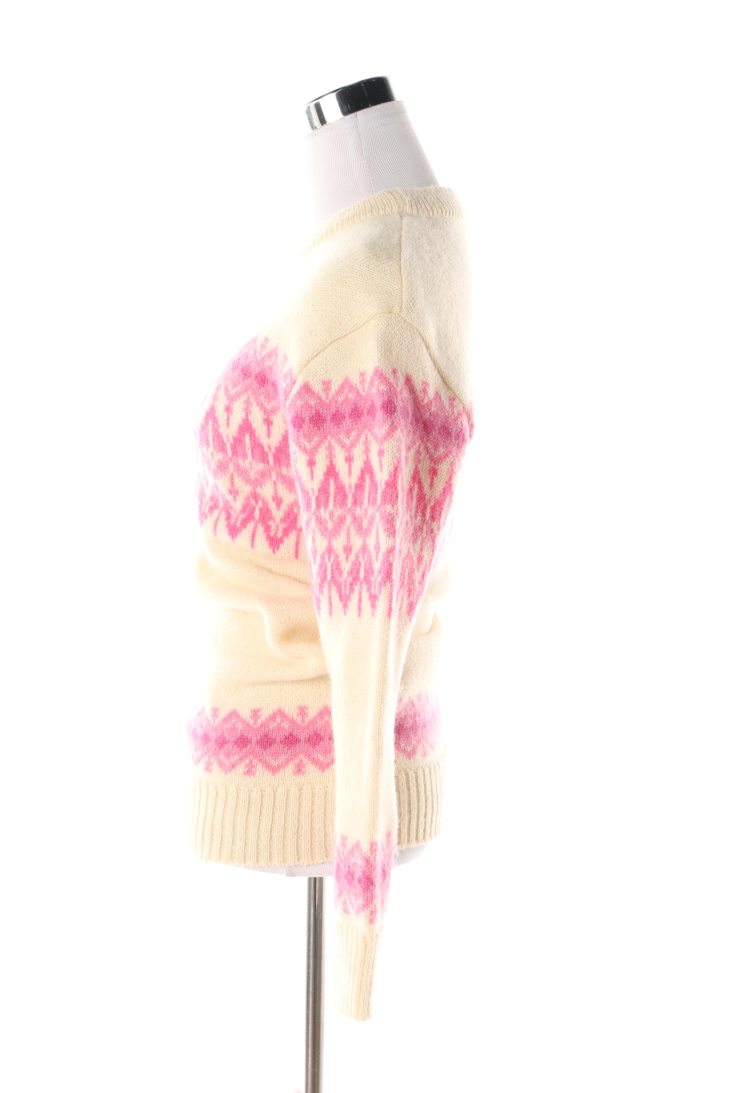 Women's Vintage Original Iceland by Jersey Modeller of Sweden Lambswool Sweater