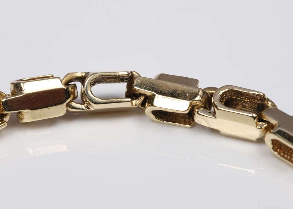 10K Yellow Gold Link Bracelet