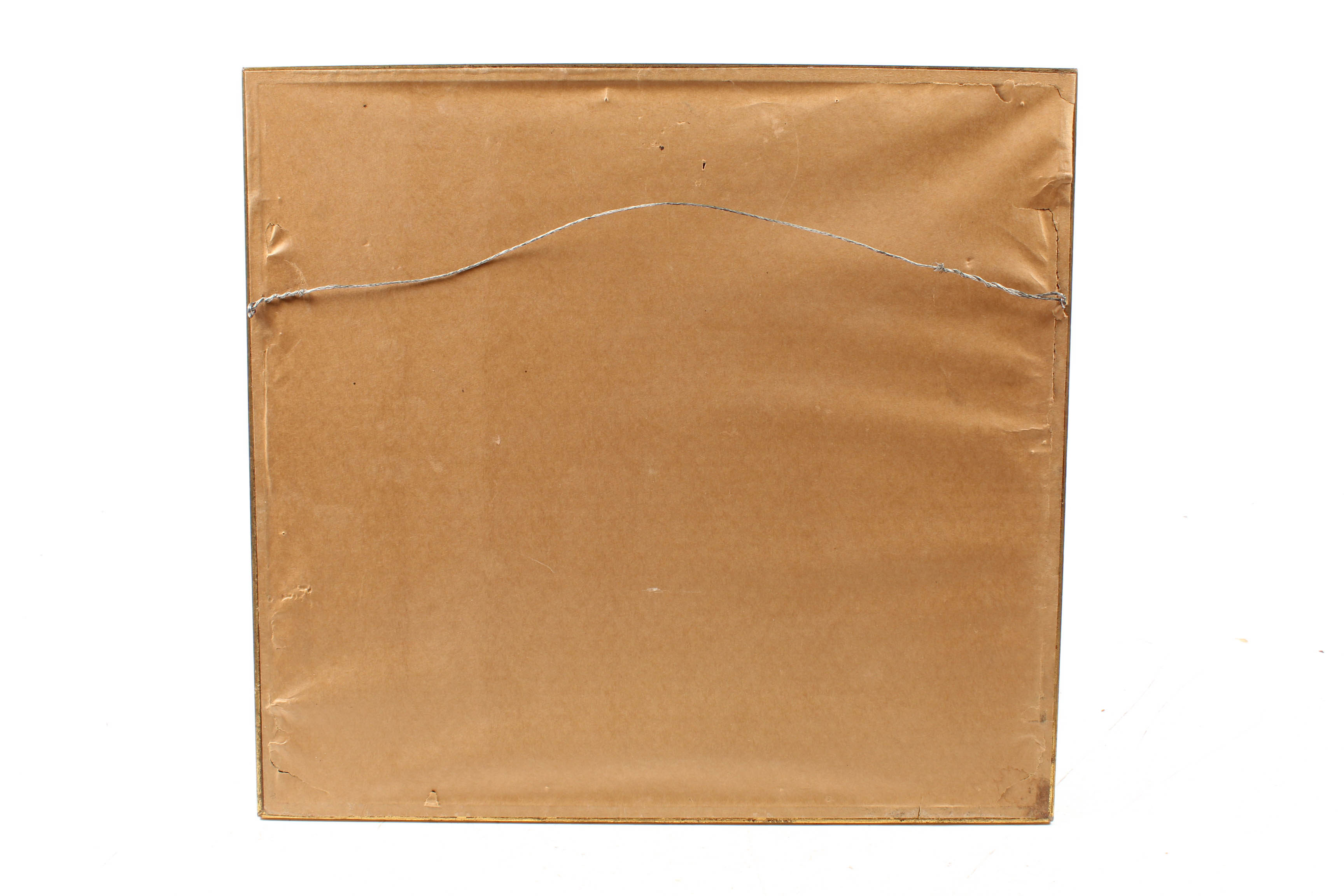 Edward Sitzman Vintage Gouache Brown County, Indiana Landscape