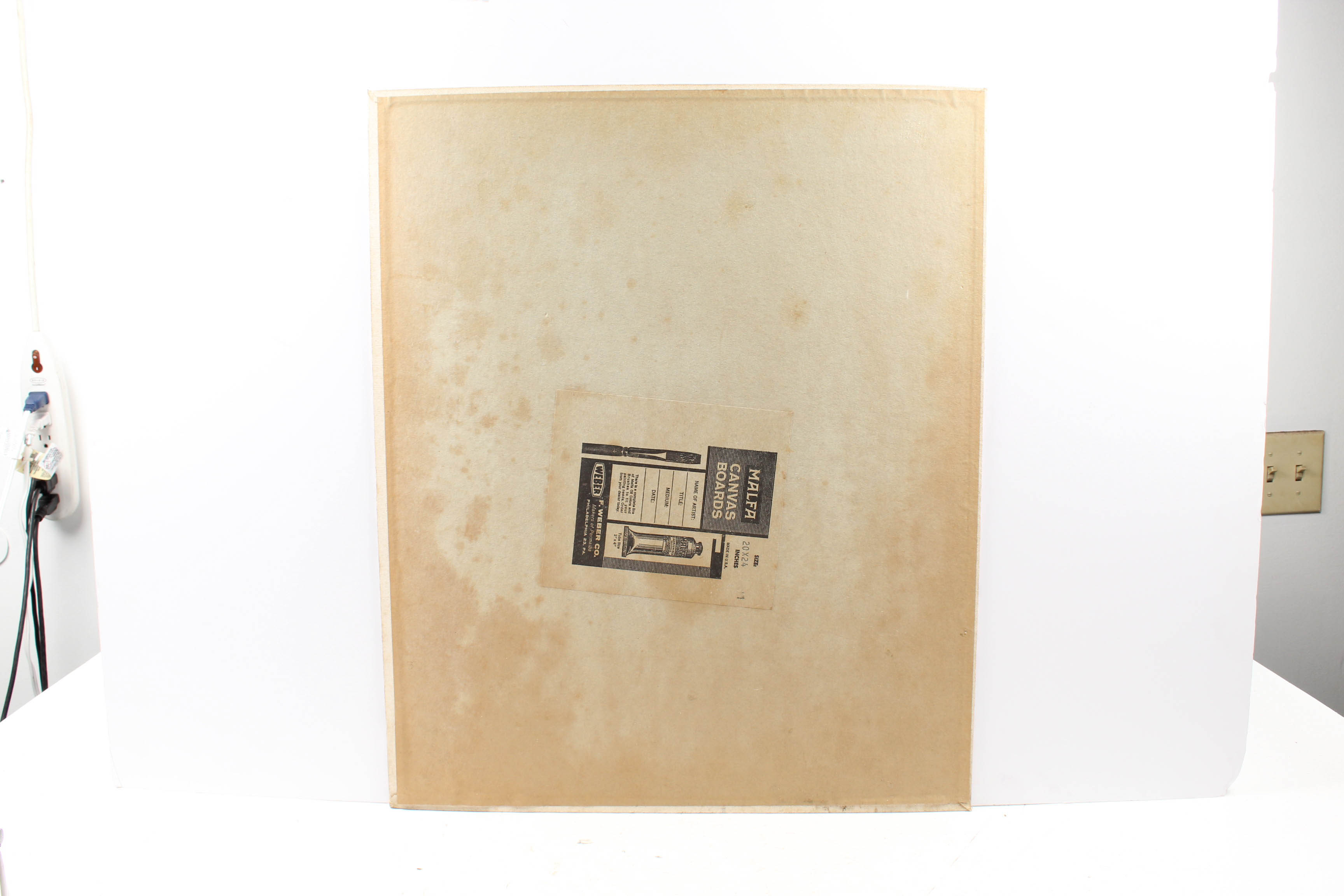 Mid-Century Oil Portrait of Redhead Female Attributed to Anna Otten