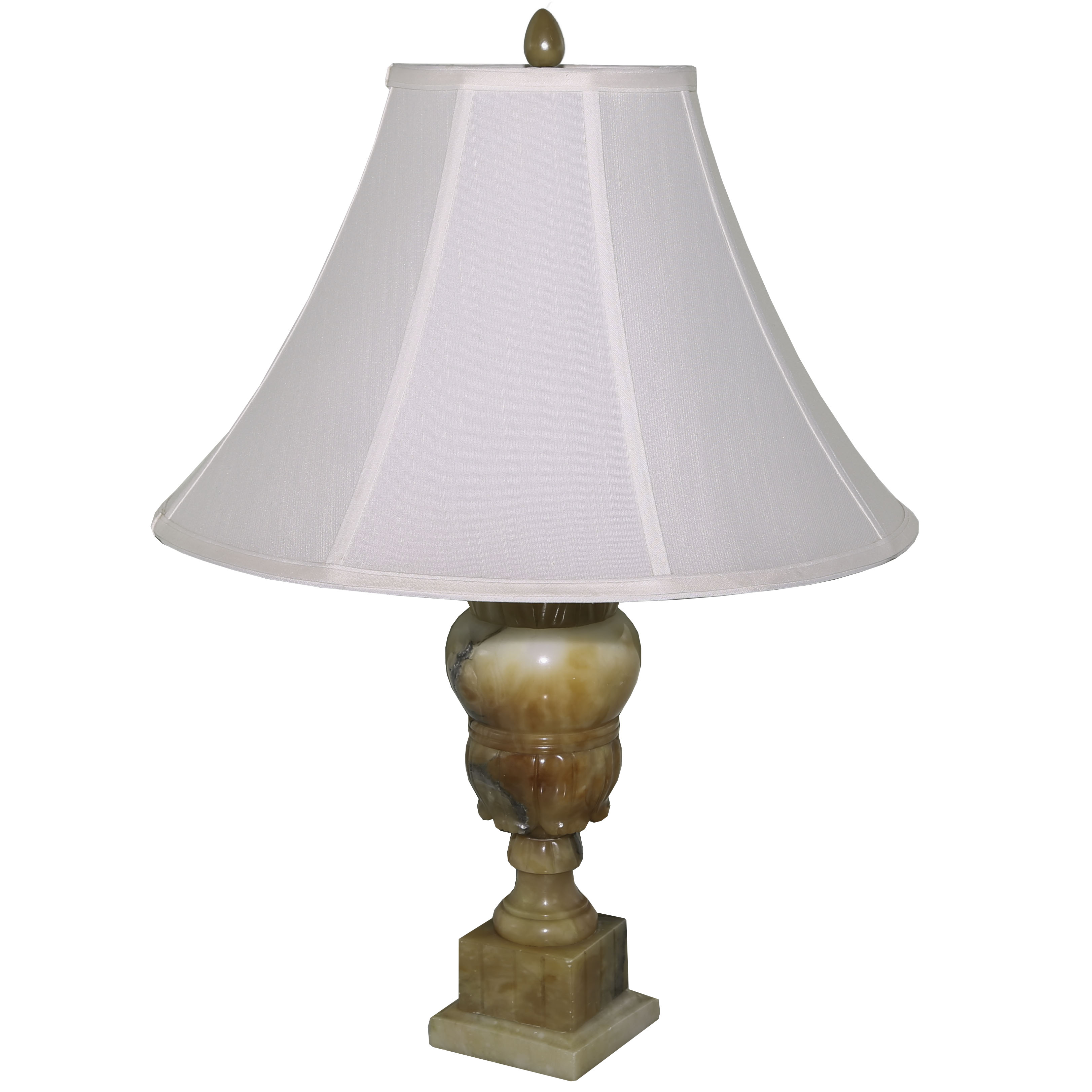 Vintage Alabaster Table Lamp