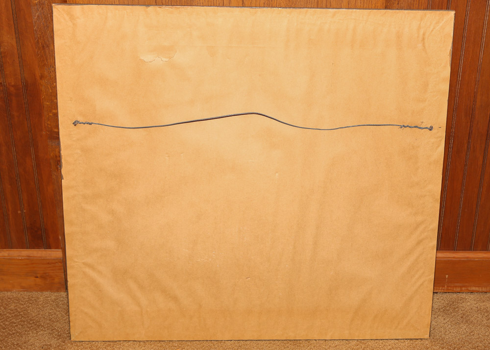 Vintage Hand Colored Map of Benedictine Monasteries in Spanish