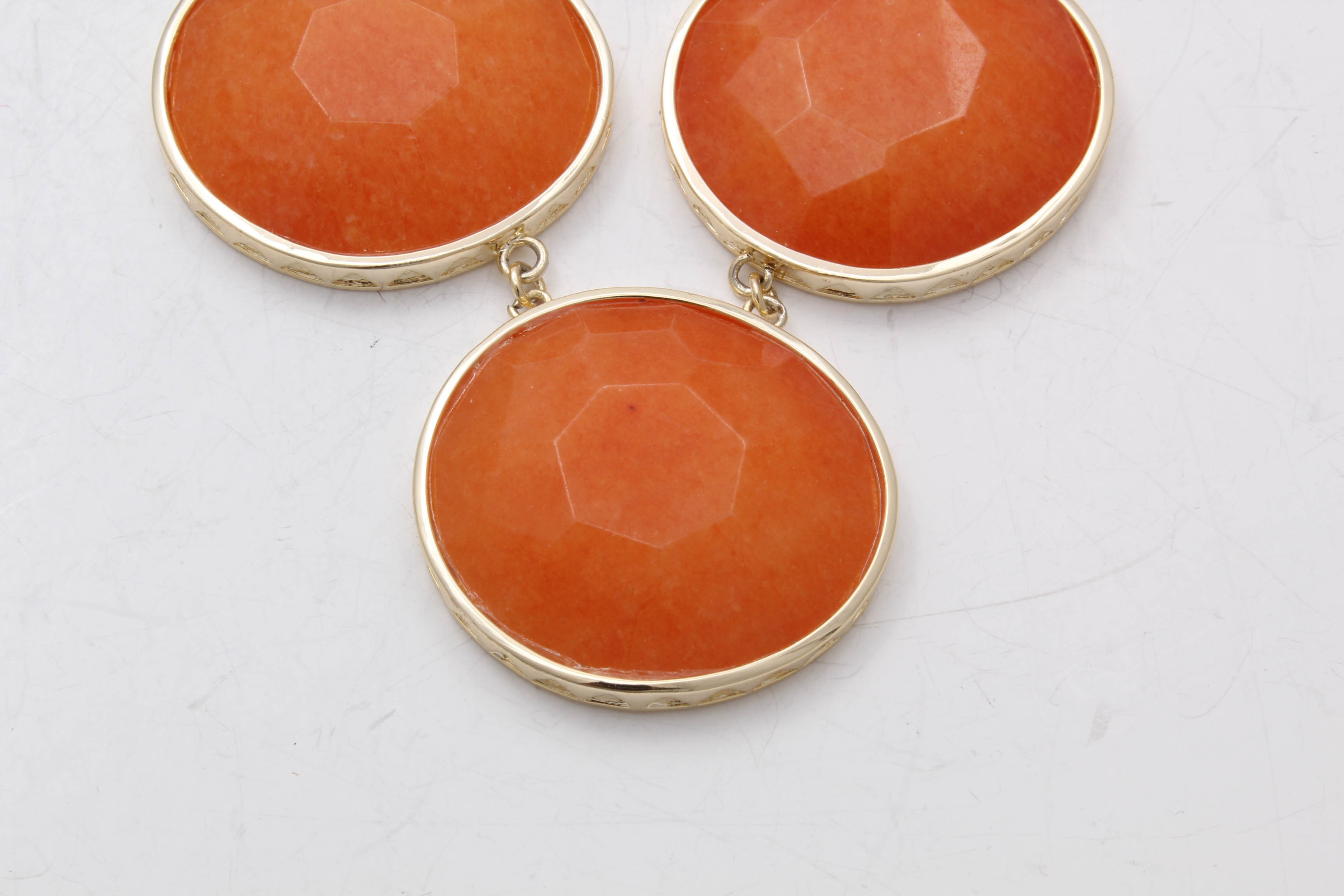 Moda di Pietra Gold Wash over Bronze and Moonstone Parure