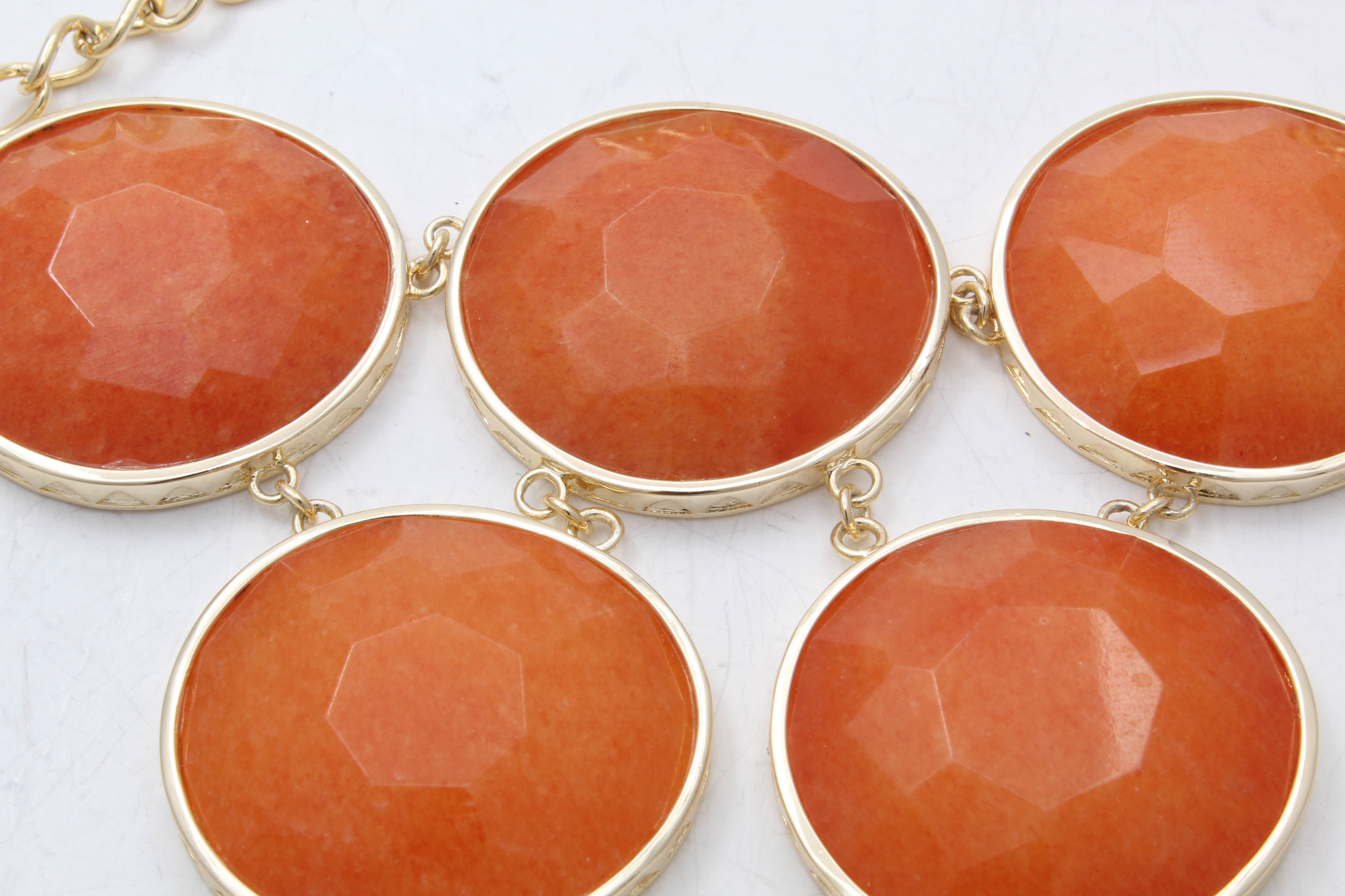 Moda di Pietra Gold Wash over Bronze and Moonstone Parure