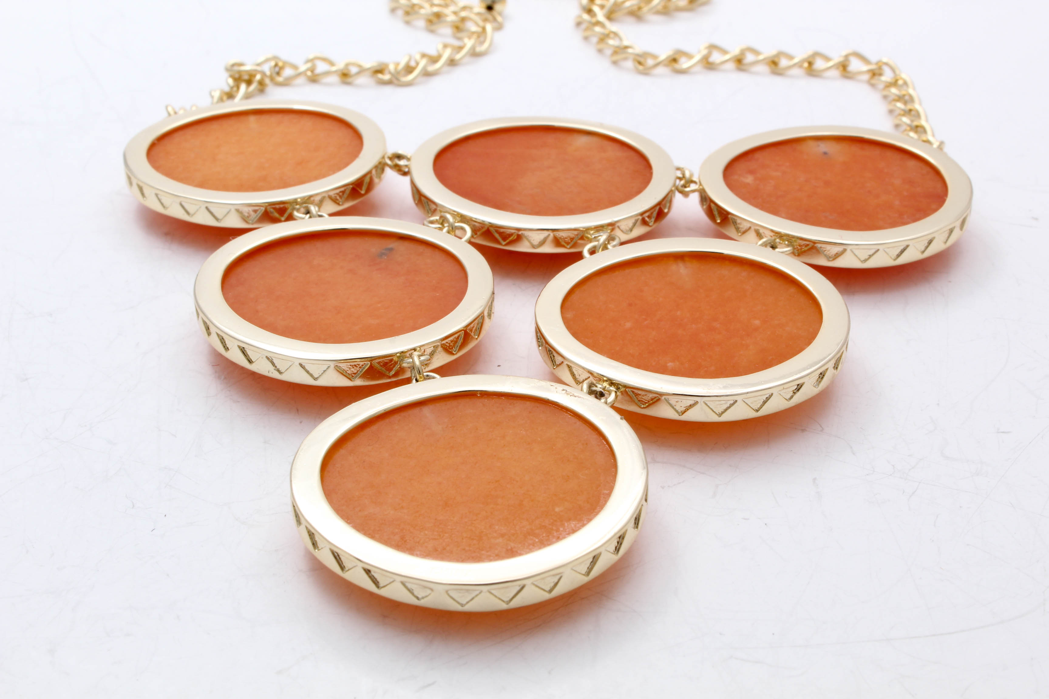 Moda di Pietra Gold Wash over Bronze and Moonstone Parure