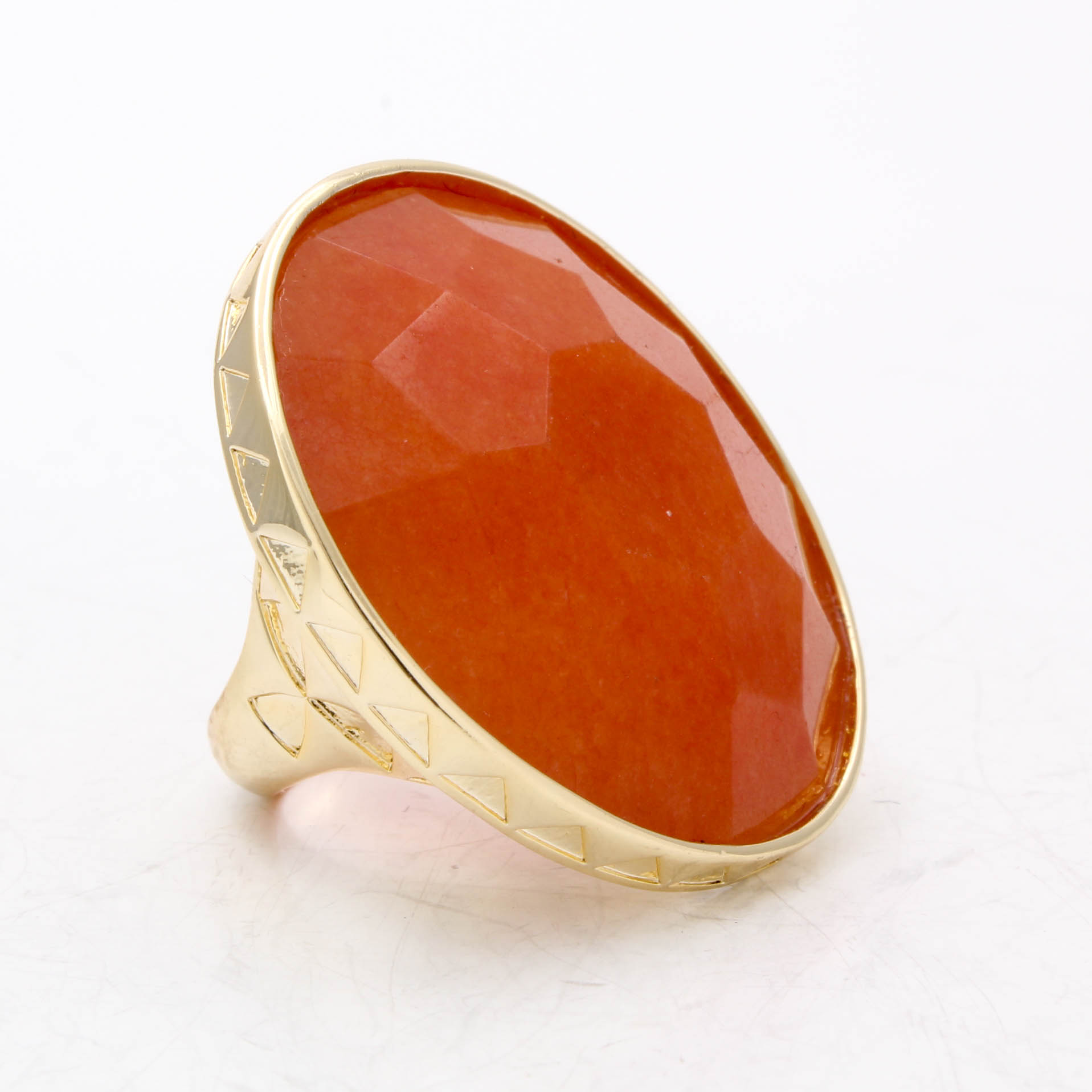 Moda di Pietra Gold Wash over Bronze and Moonstone Parure