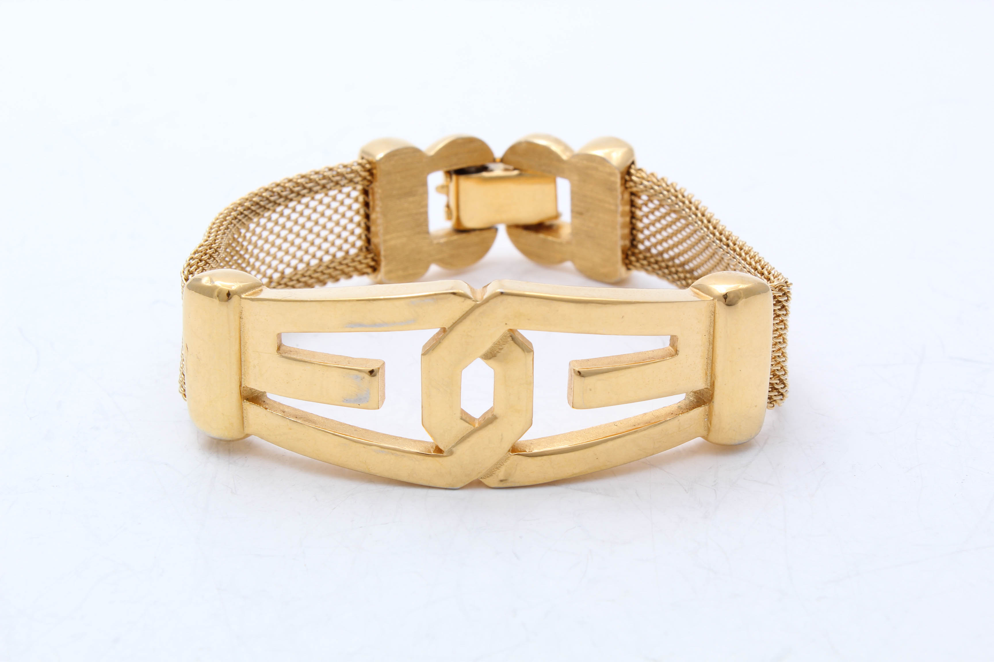 Vintage Givenchy Gold Tone Bracelet