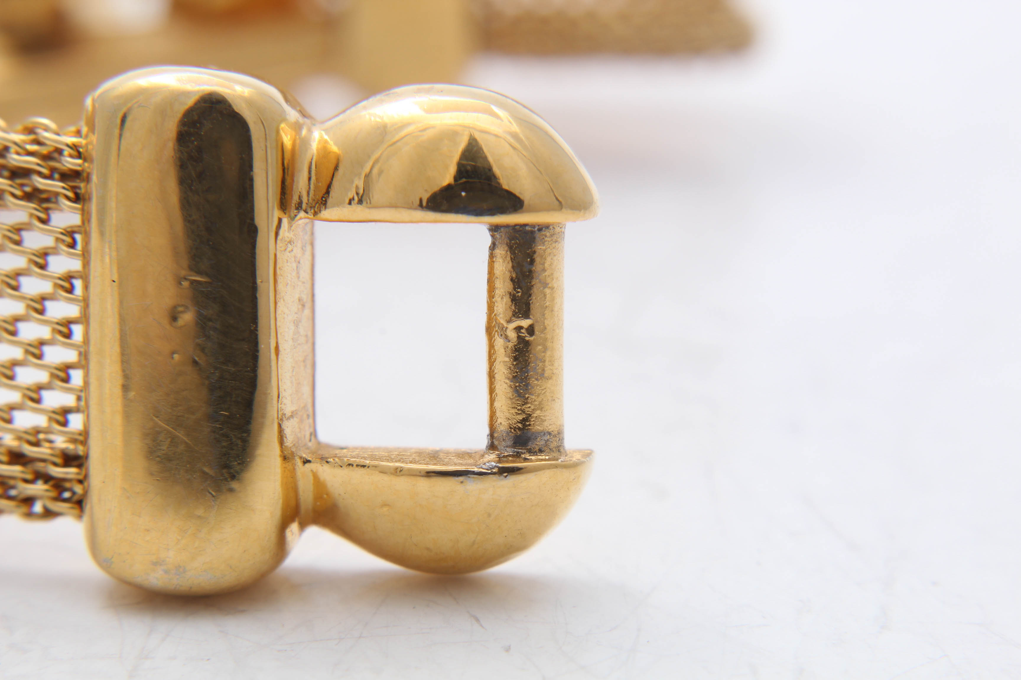 Vintage Givenchy Gold Tone Bracelet