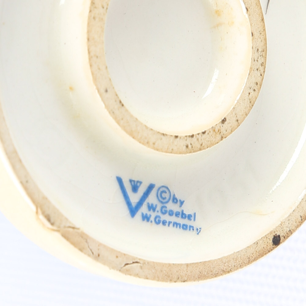 Goebel Hummel "Barnyard Hero" and "Boy with Toothache" Porcelain Figurines